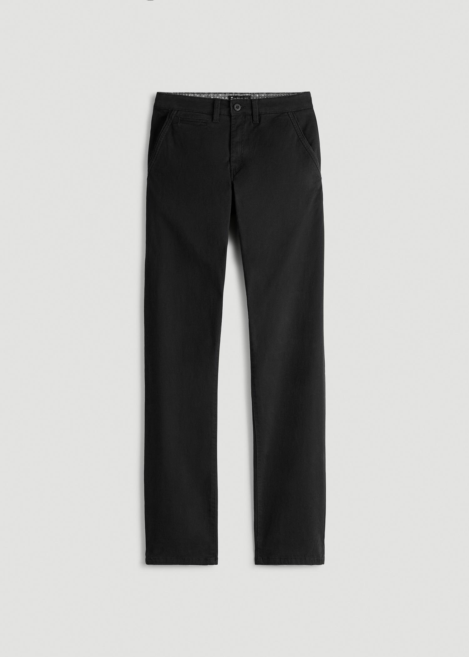 Mason RELAXED Chinos for Tall Men in Black Male Product Image