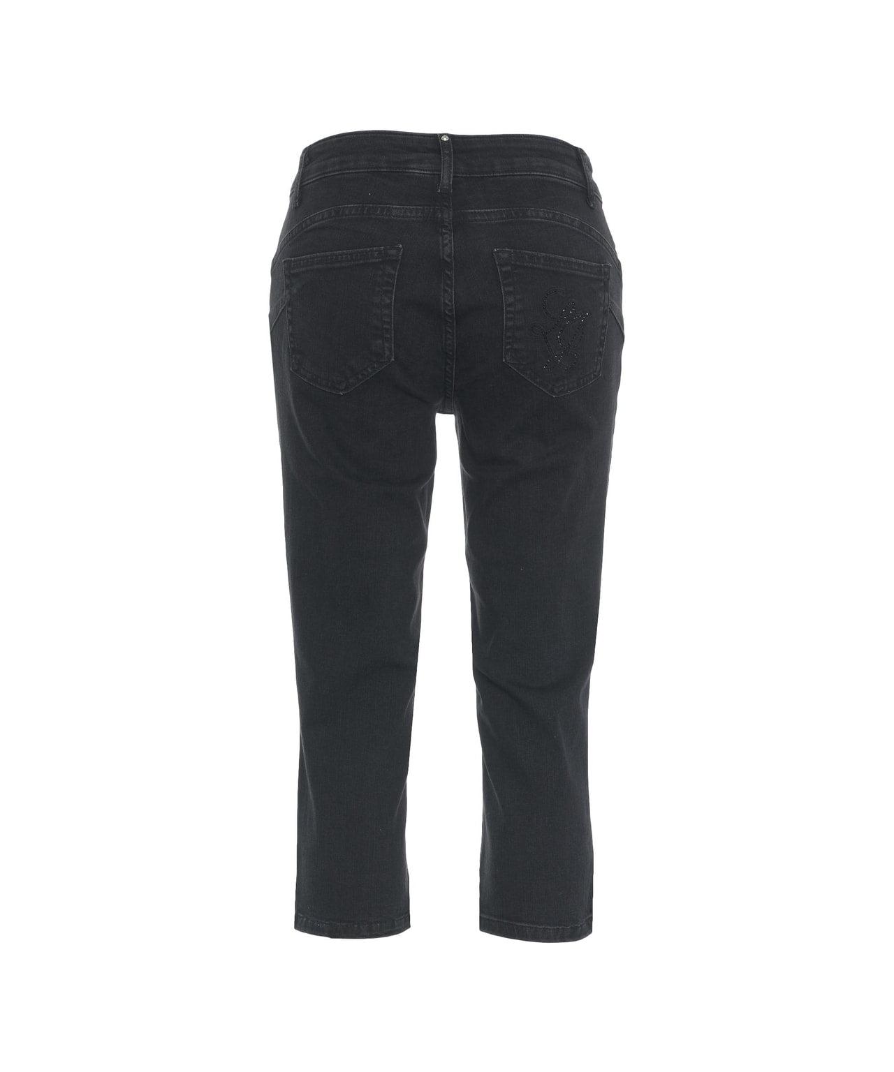 Capri bottom-up jeans Product Image