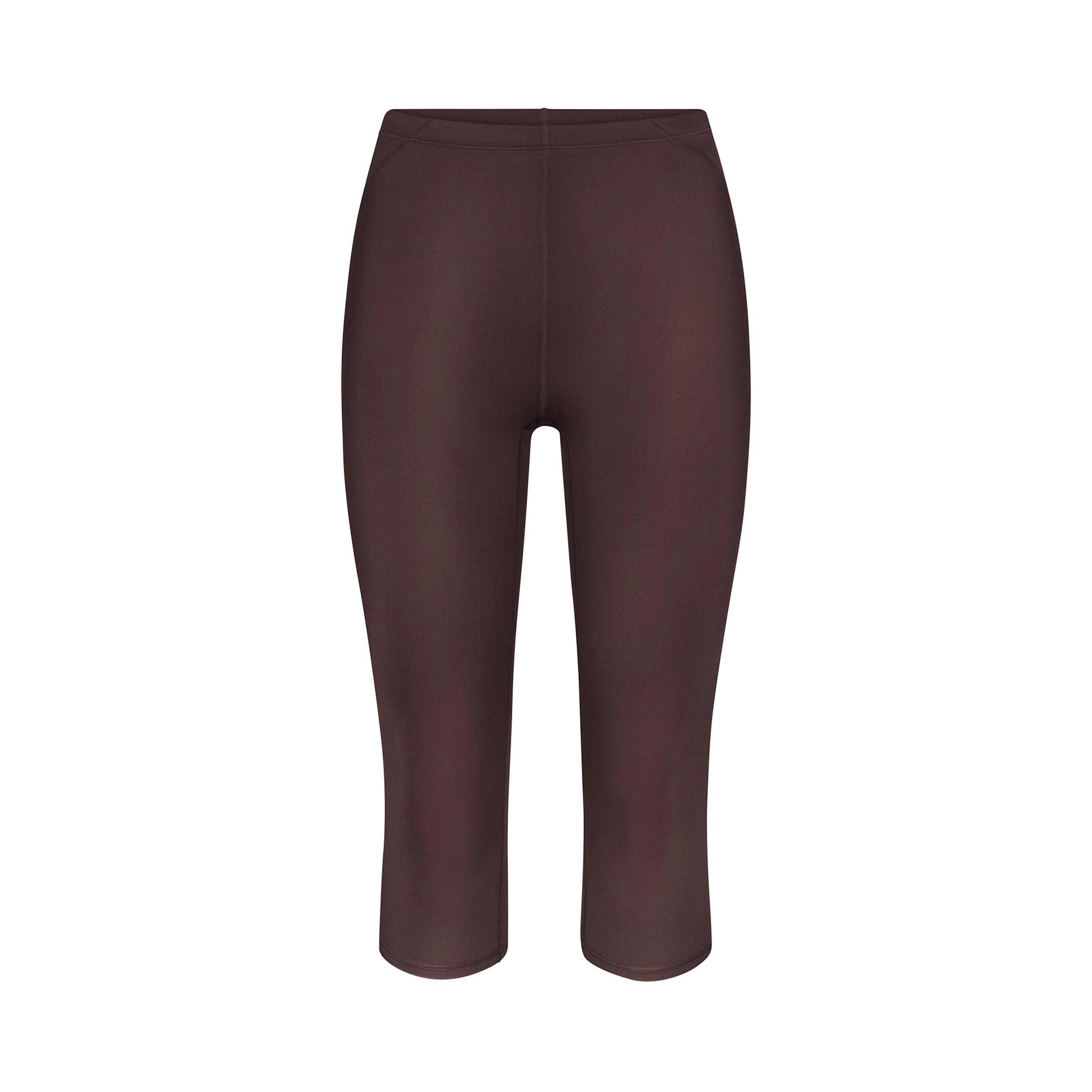 Nike Womens SKIMS Shine High-Waisted 17 Leggings with Drawcord | BOLEG7887W-PHO Product Image