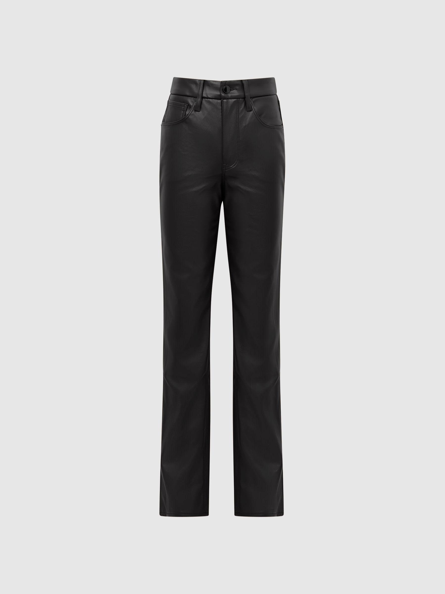 Good American Better Than Leather Pants in Black Product Image