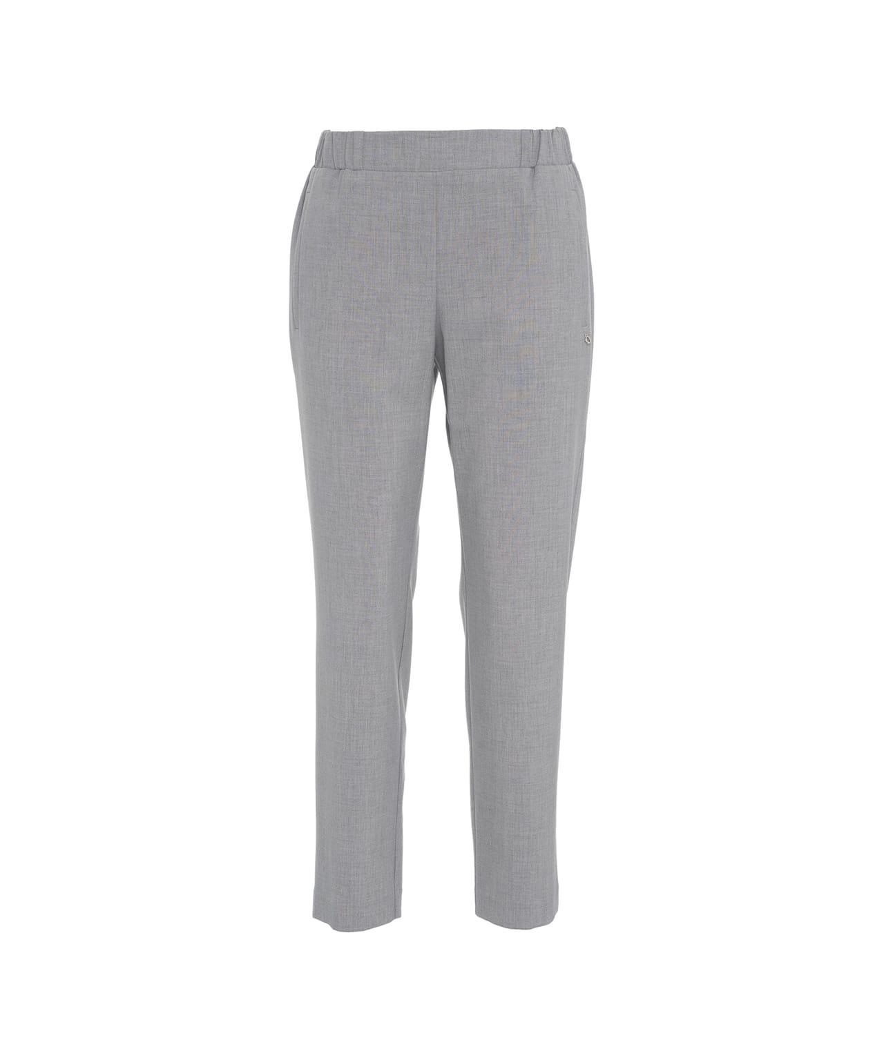 Chino pants with elastic waistband Product Image