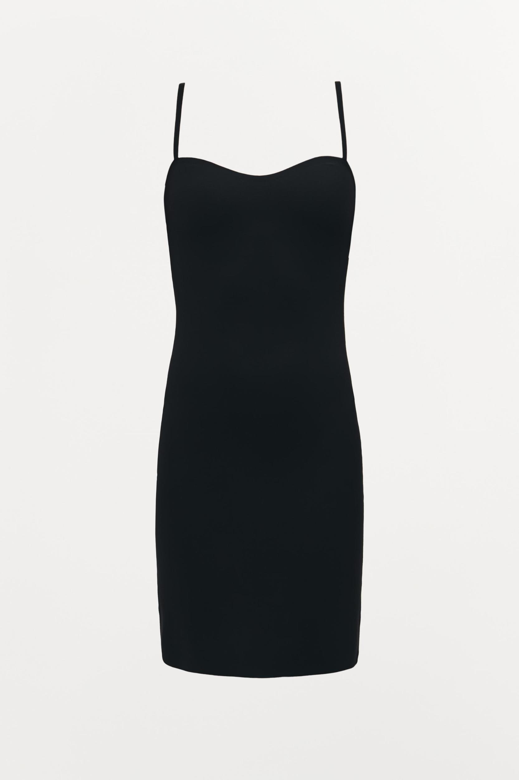 SHORT POLYAMIDE LINED DRESS Product Image