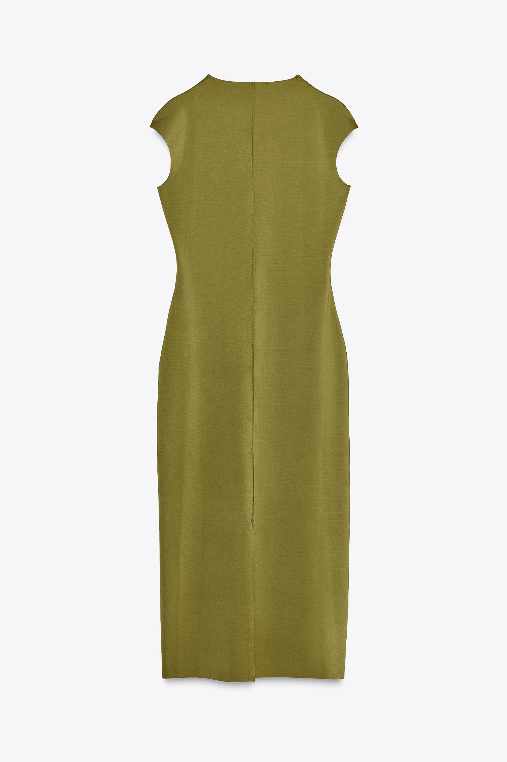 MIDI DRESS WITH POLYAMIDE Product Image