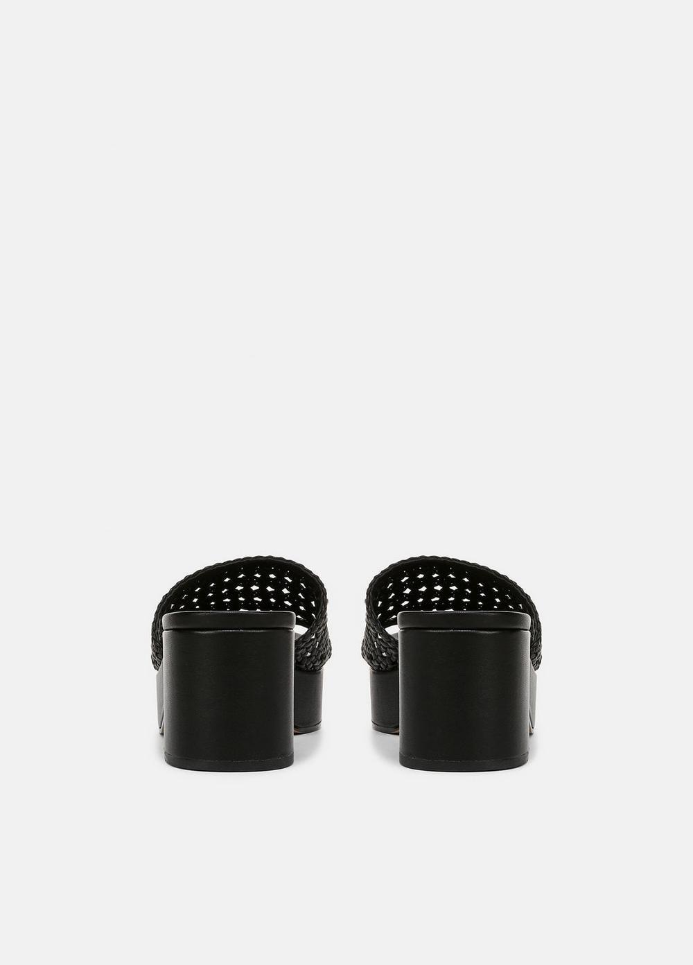 Margo Woven Leather Platform Sandal Product Image