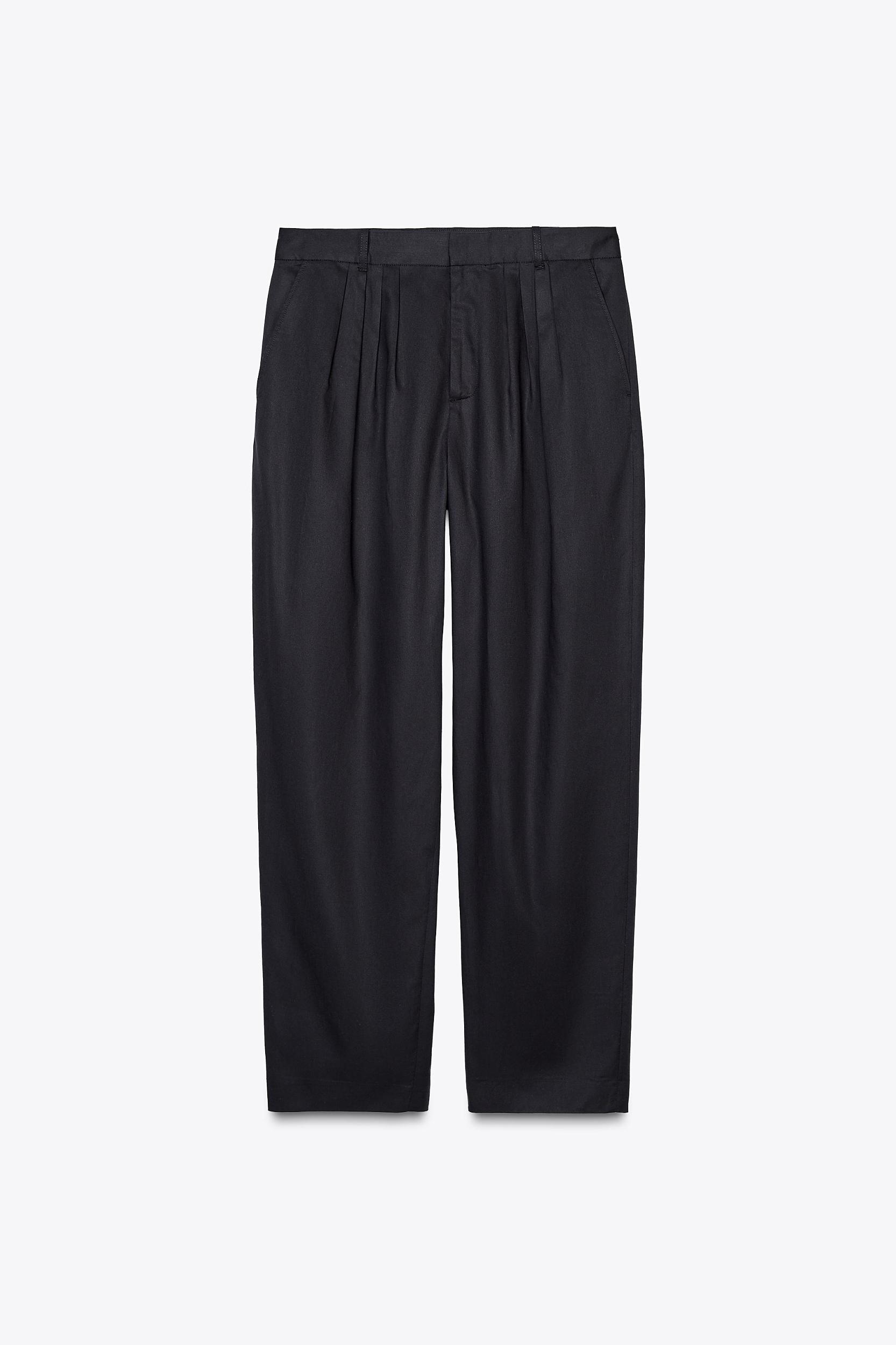 PLEATED PANTS ZW COLLECTION Product Image