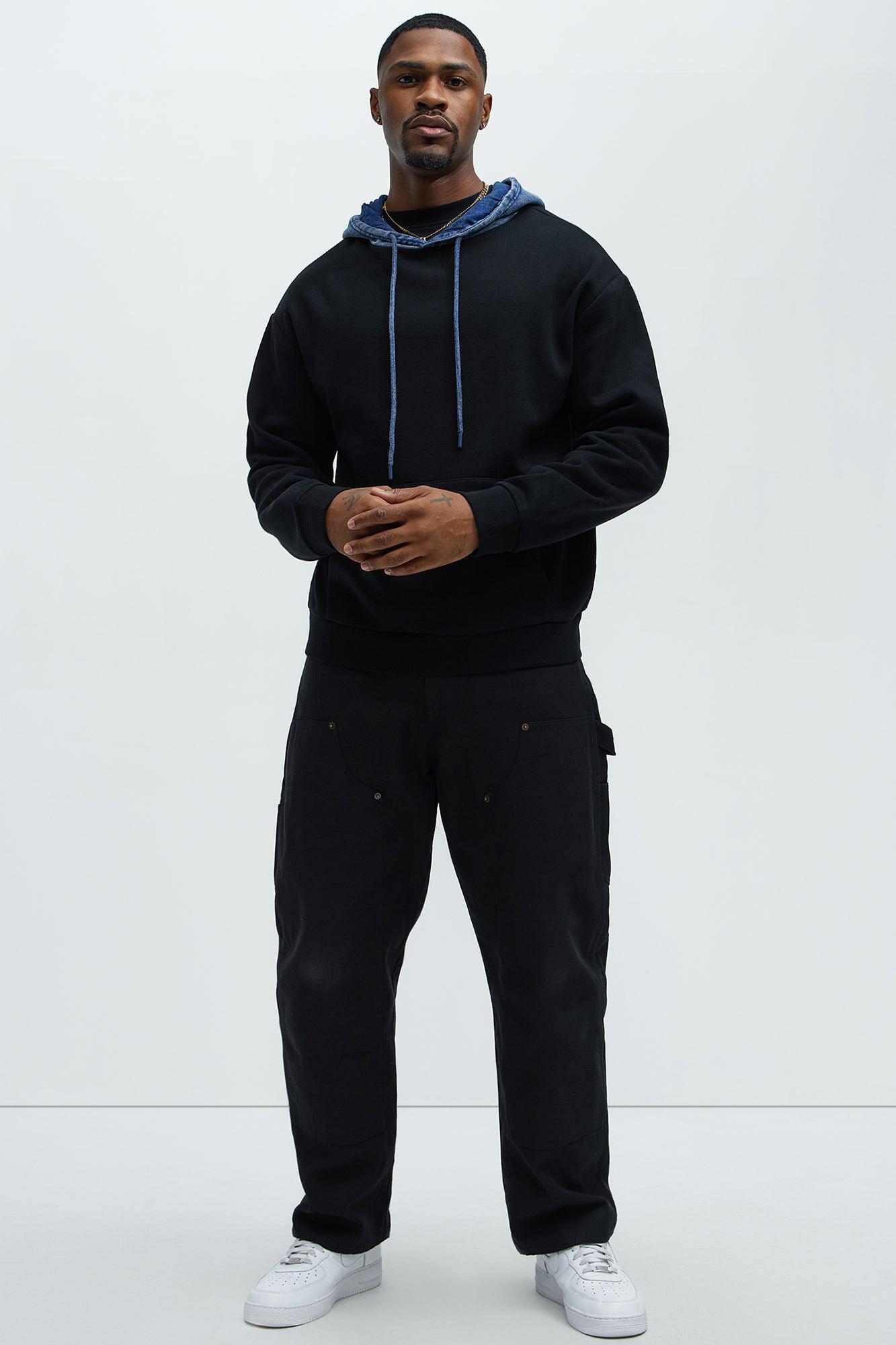 Tyson Rainy Daze Oversized Hoodie - Black/combo Product Image