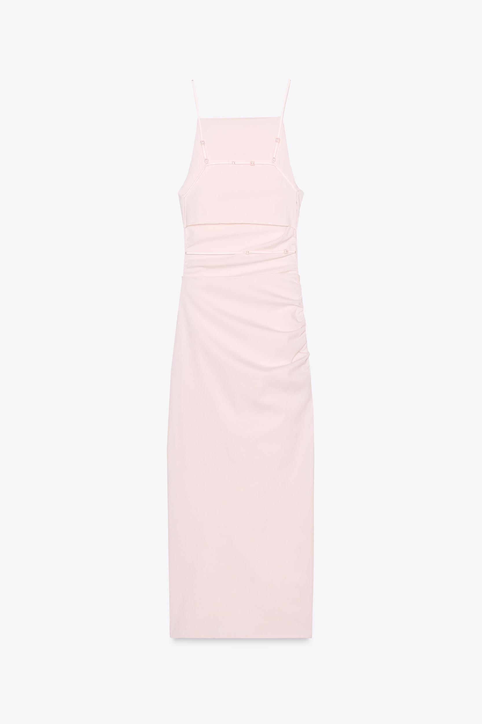 RUCHED STRETCH DRESS Product Image