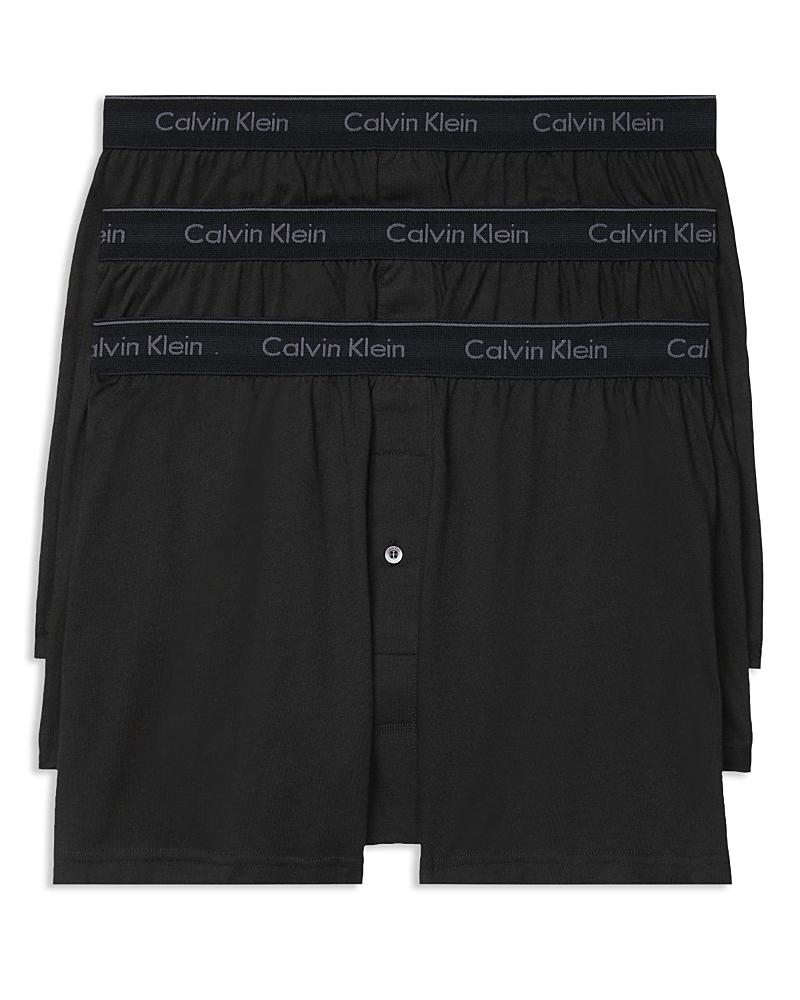 Calvin Klein Mens Cotton Classics 3-Pack Knit Boxer Product Image
