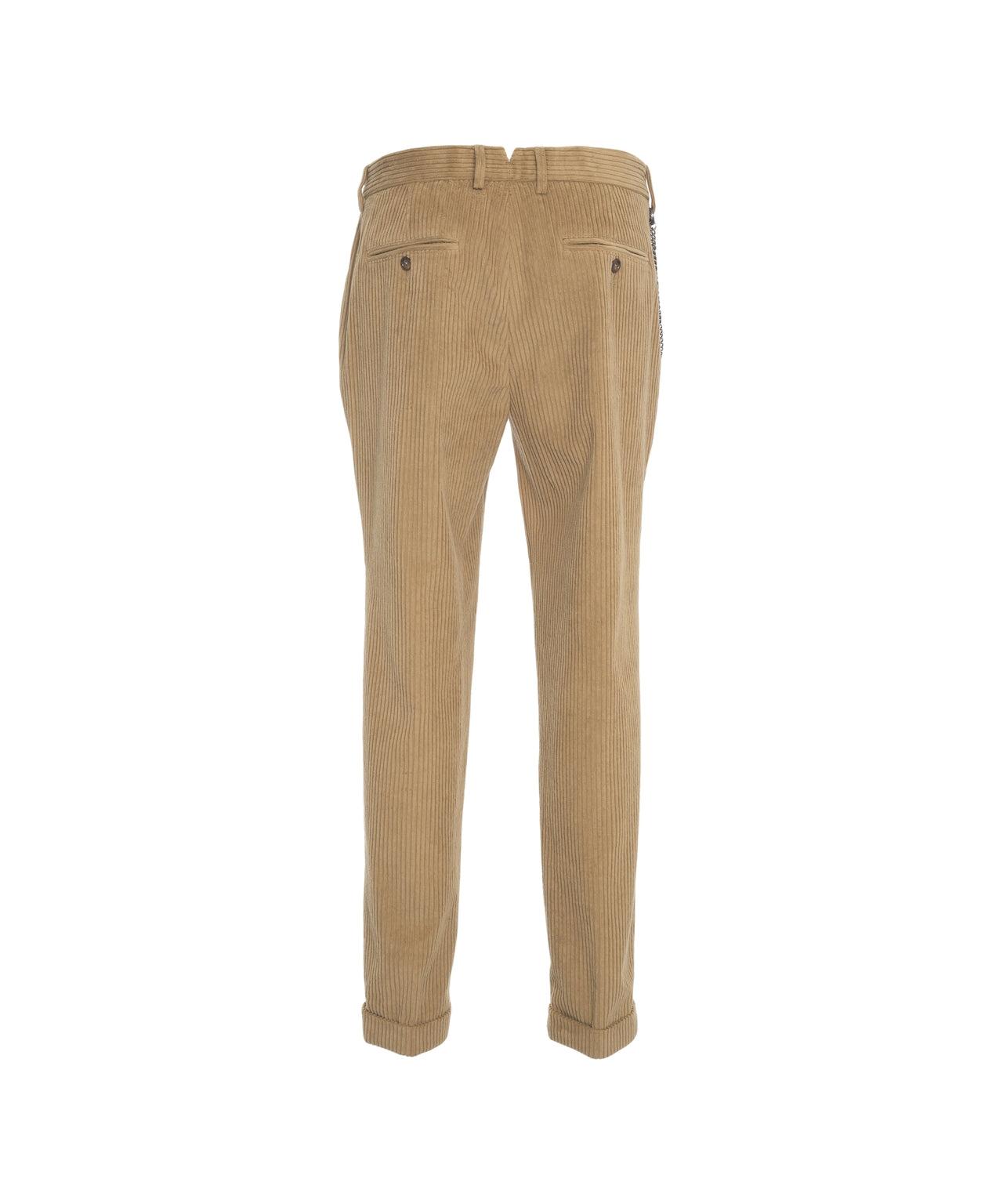 Corduroy pants with chain detail Product Image