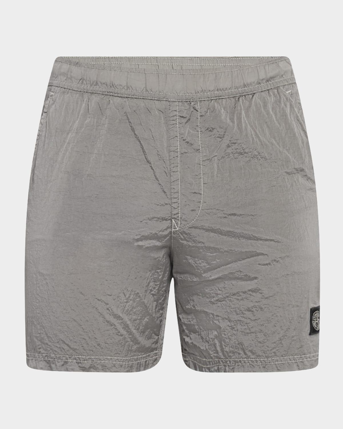 Men's Nylon Metal Swim Trunks Product Image