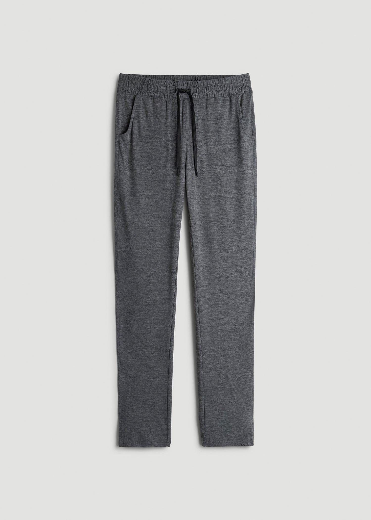 Weekender Stretch Lounge Pants for Tall Men in Charcoal Mix Male Product Image