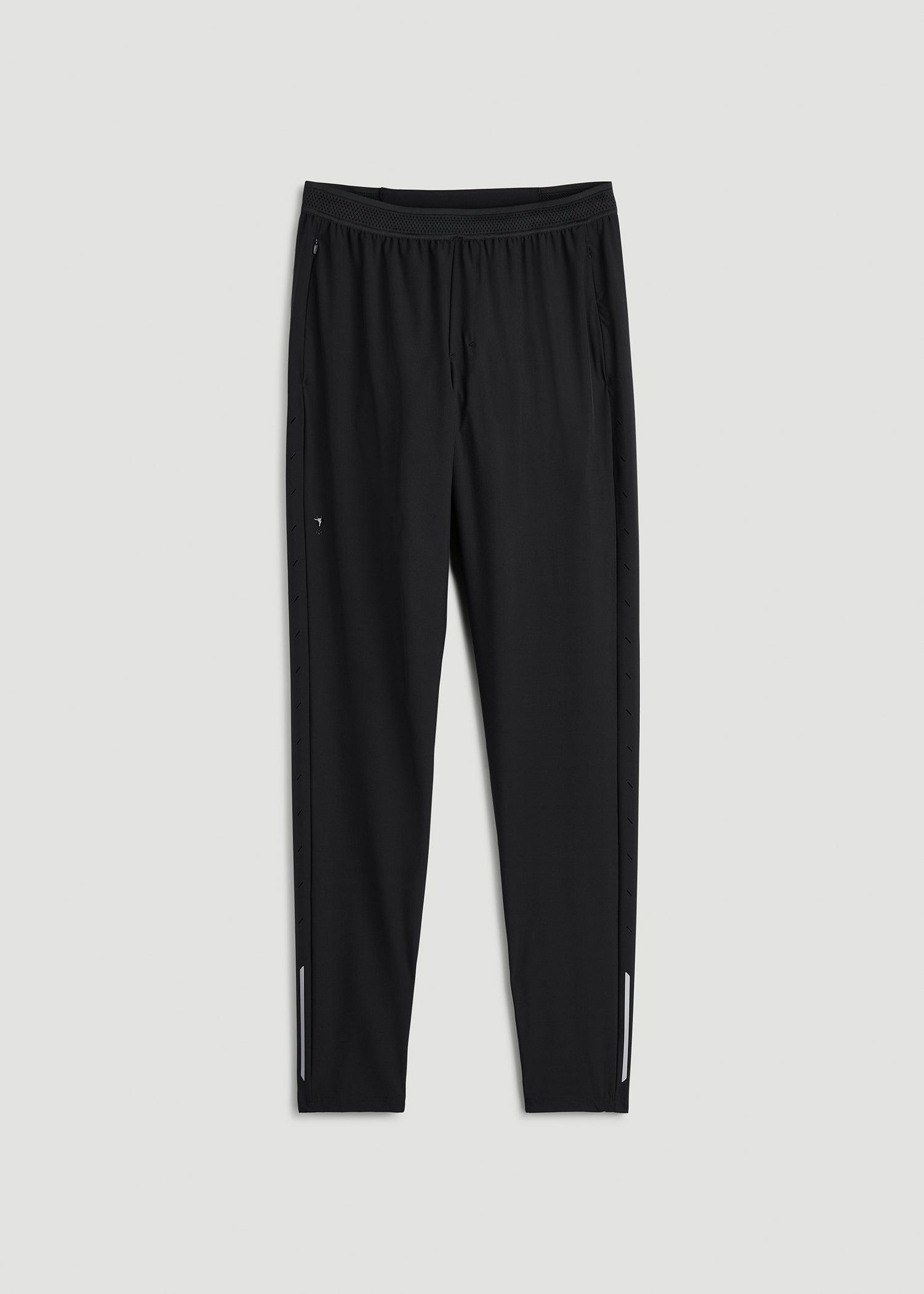 Featherweight Running Pants for Tall Men in Black Male Product Image