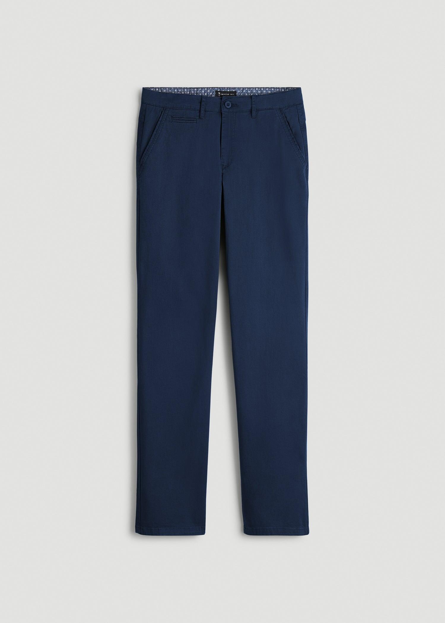 J1 STRAIGHT Leg Chinos for Tall Men in Marine Navy Male Product Image