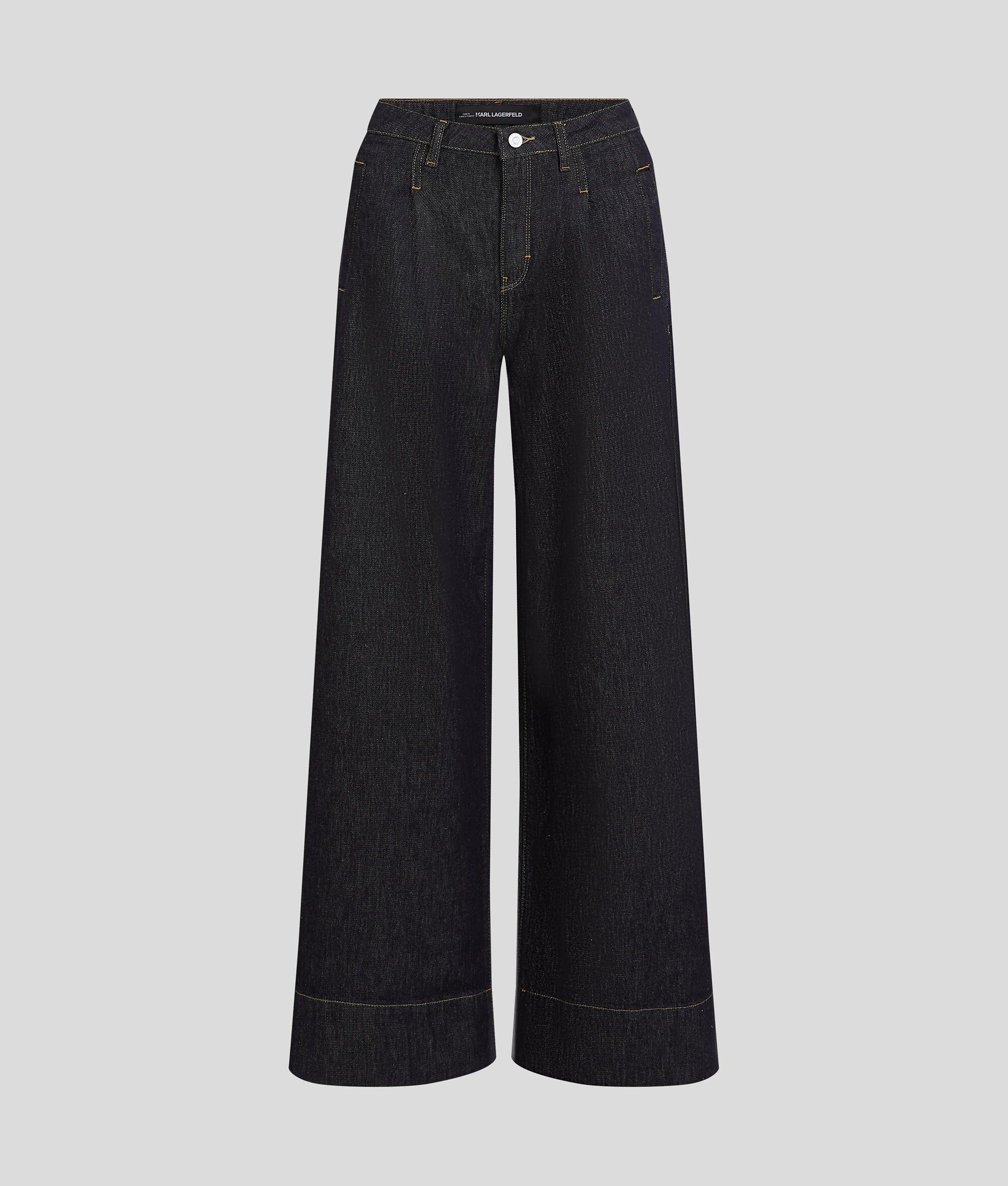 Slim Fit Corduroy Trousers in Ecru Product Image