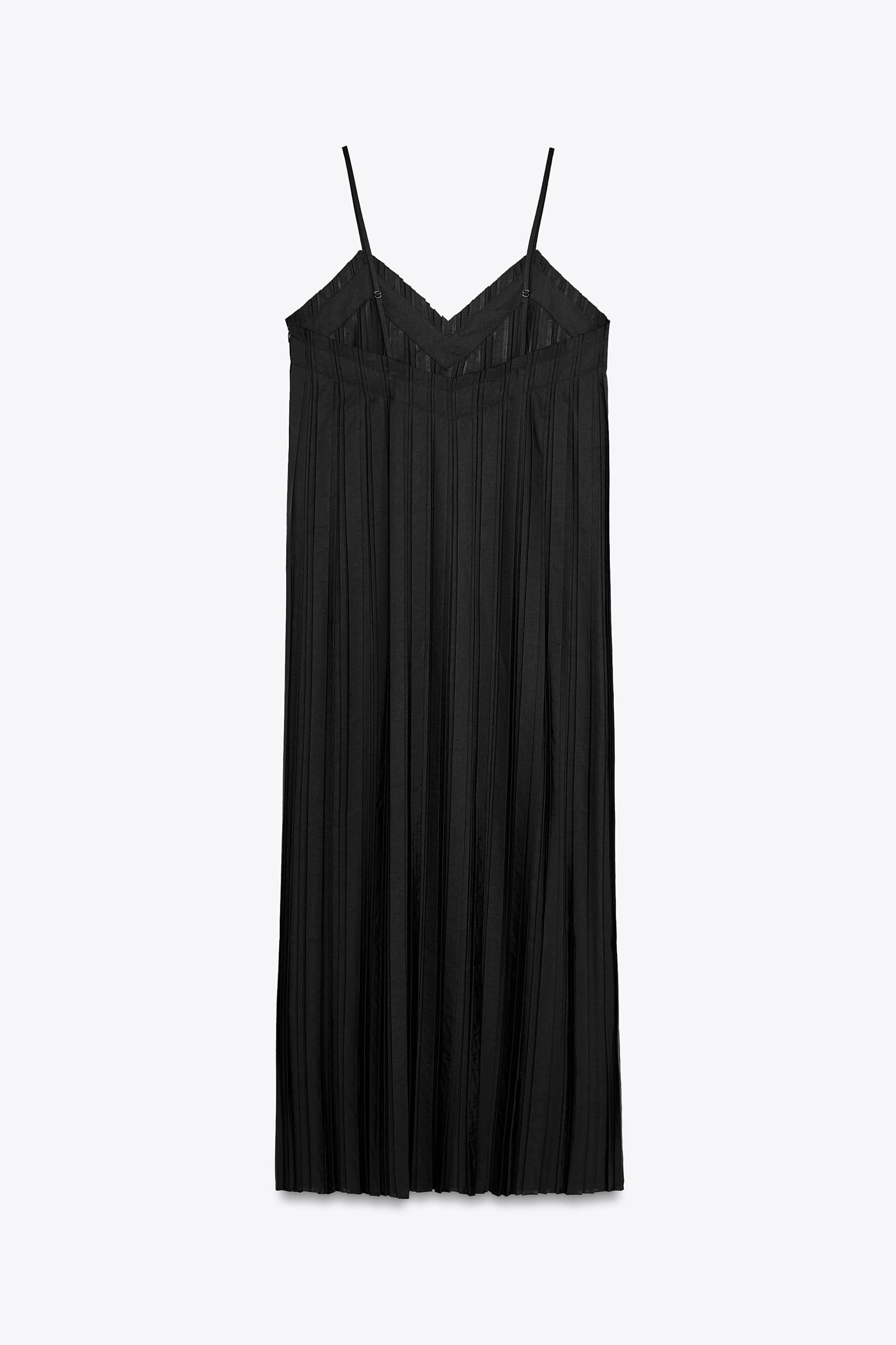 ZW COLLECTION PLEATED MIDI DRESS Product Image