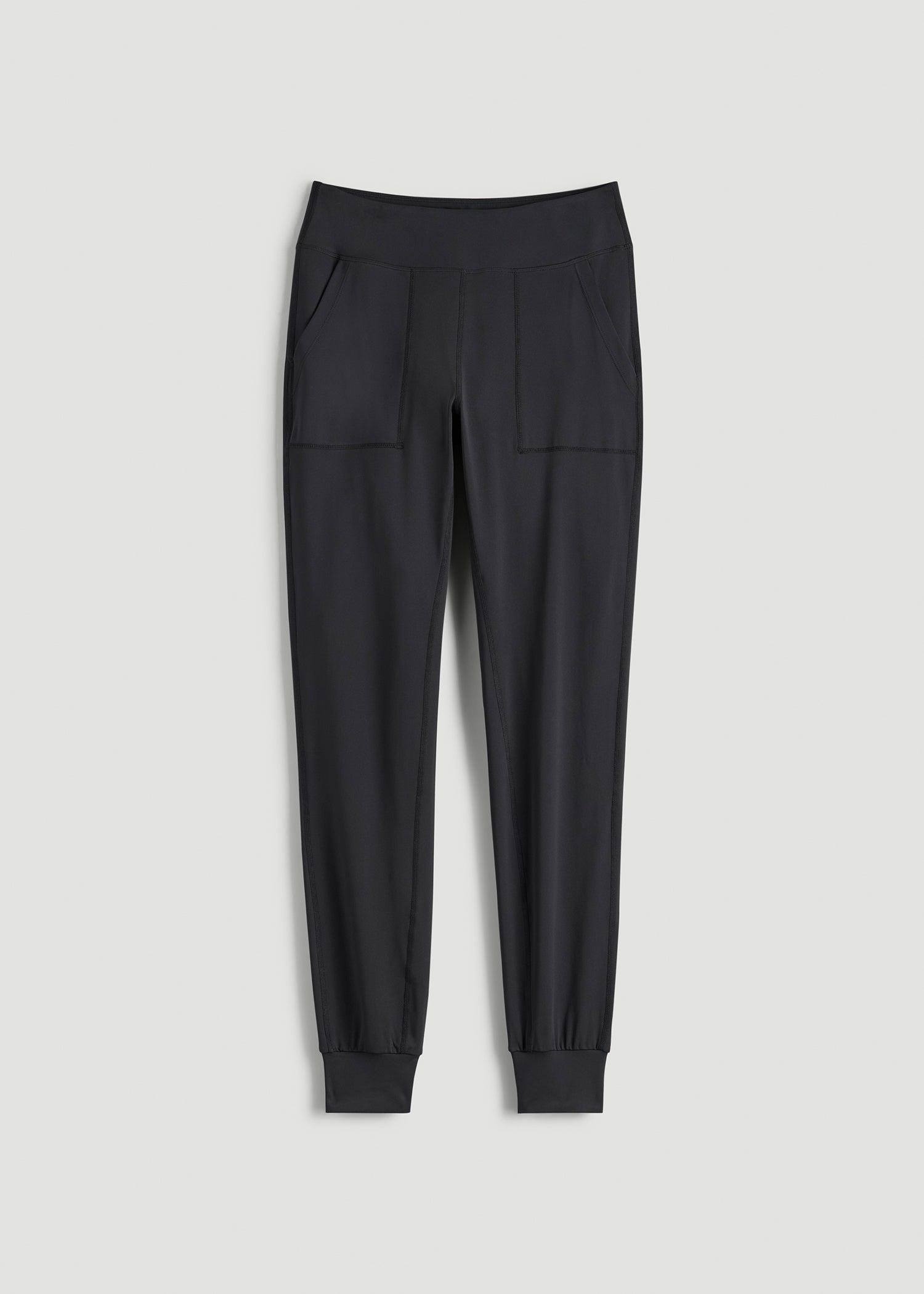 Balance Pocket Joggers for Tall Women in Black Female Product Image