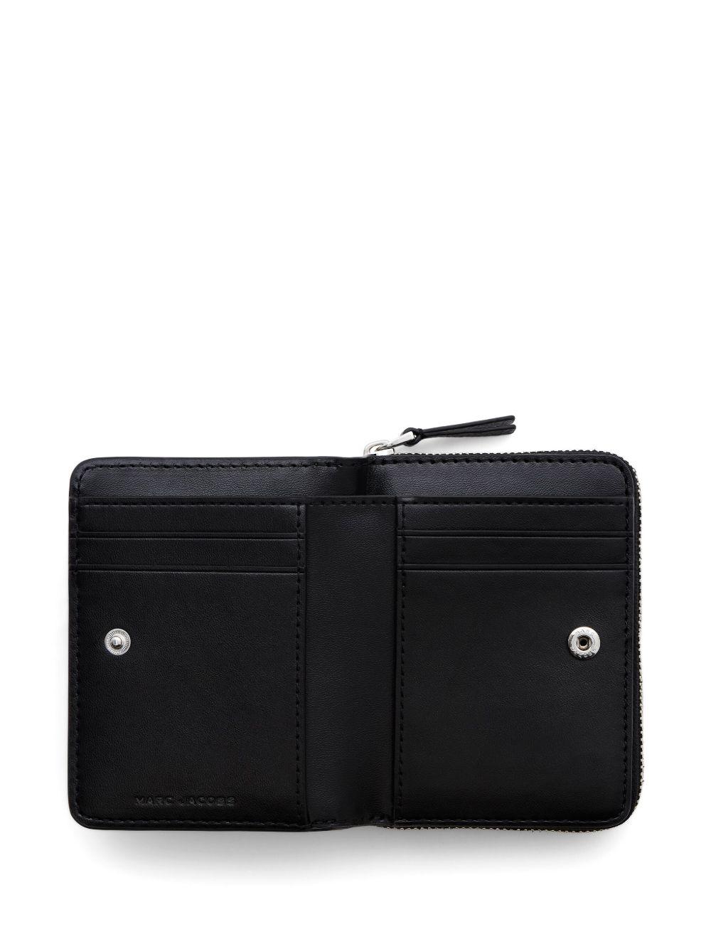 The Cheetah Leather Mini compact wallet Product Image