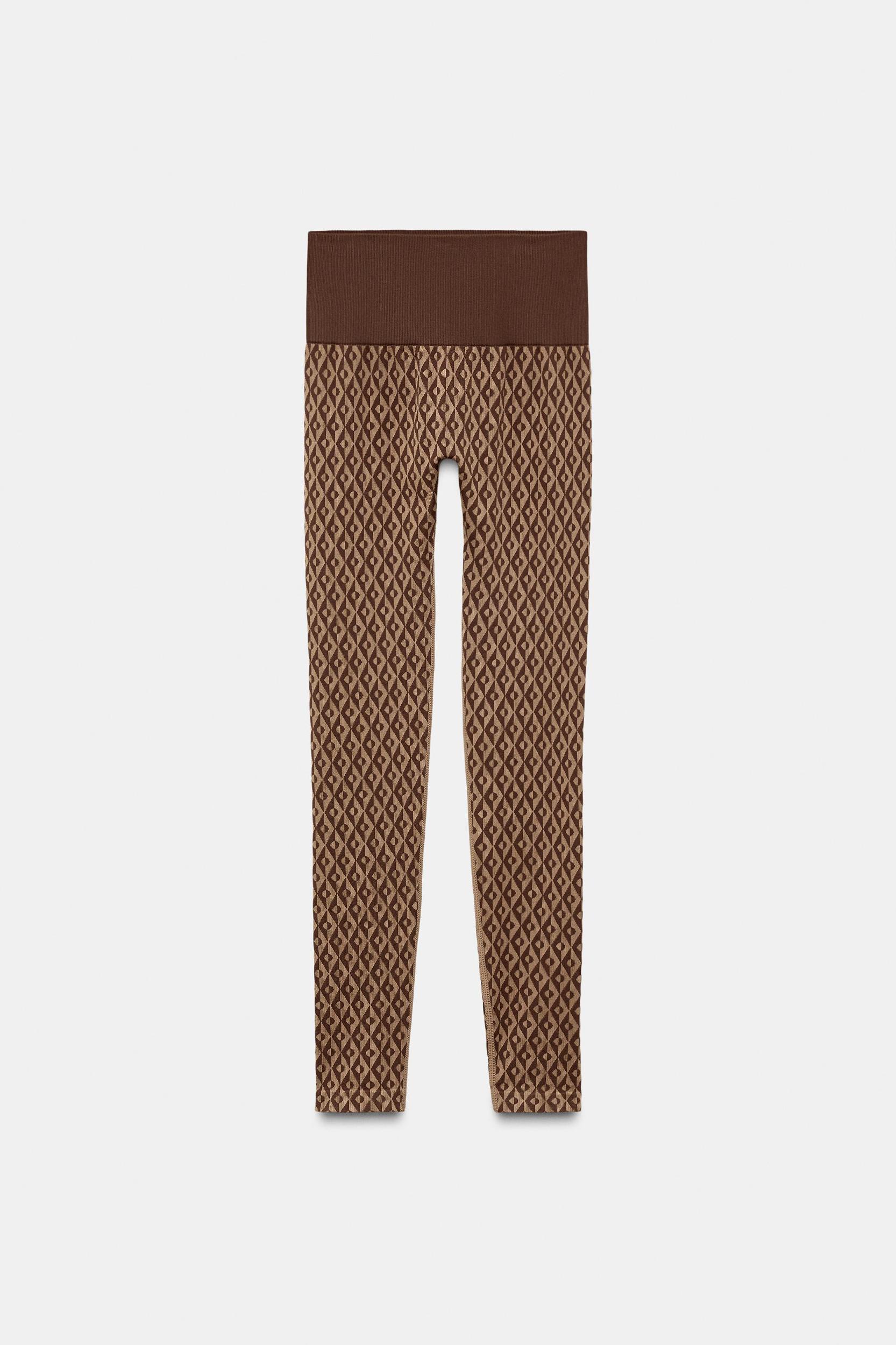 THERMAL JACQUARD SEAMLESS THERMOLITE® CORE SKI COLLECTION LEGGINGS Product Image