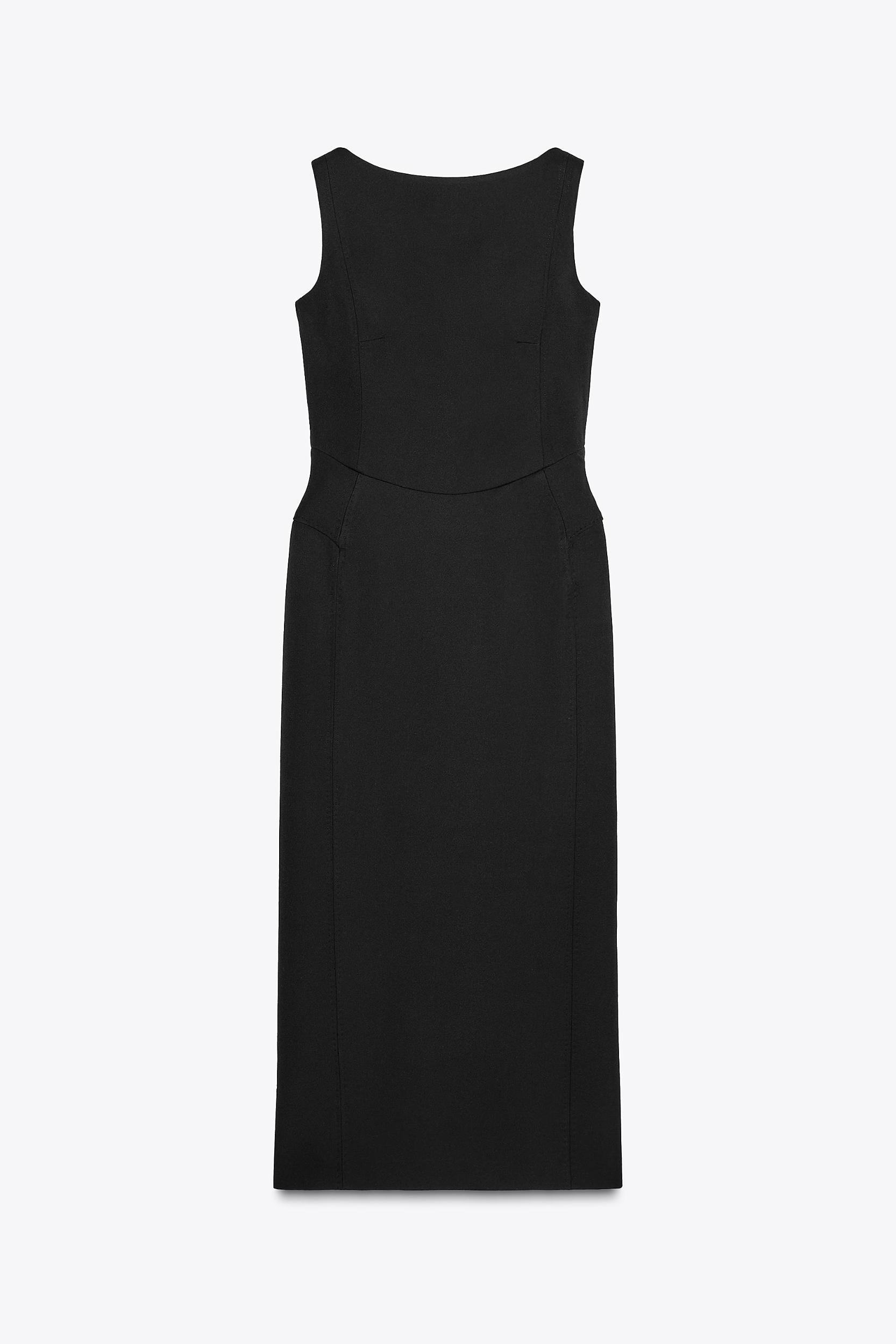 SLIT MIDI DRESS ZW COLLECTION Product Image