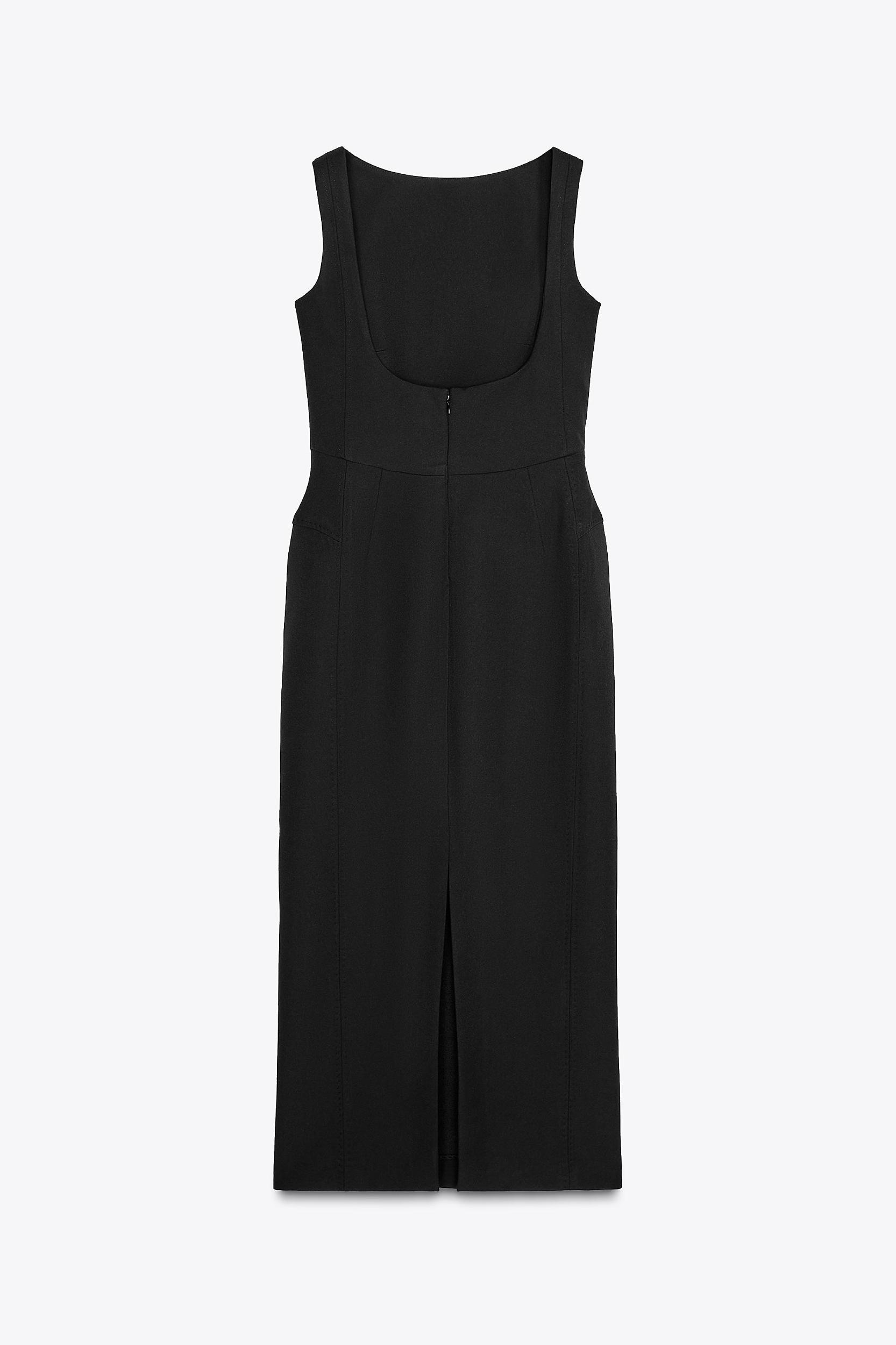 SLIT MIDI DRESS ZW COLLECTION Product Image