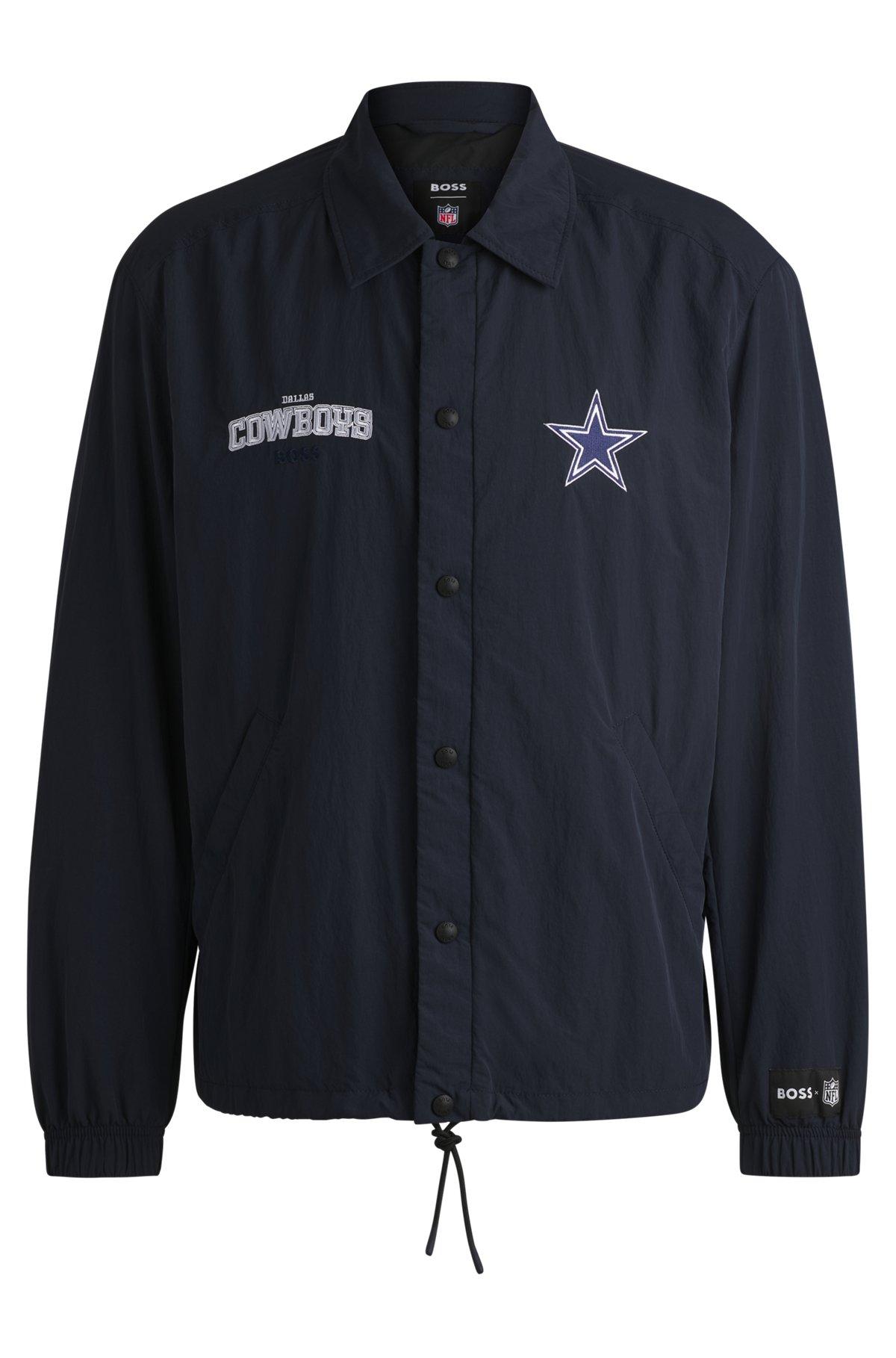 BOSS x NFL water-repellent jacket with embroidered branding Product Image