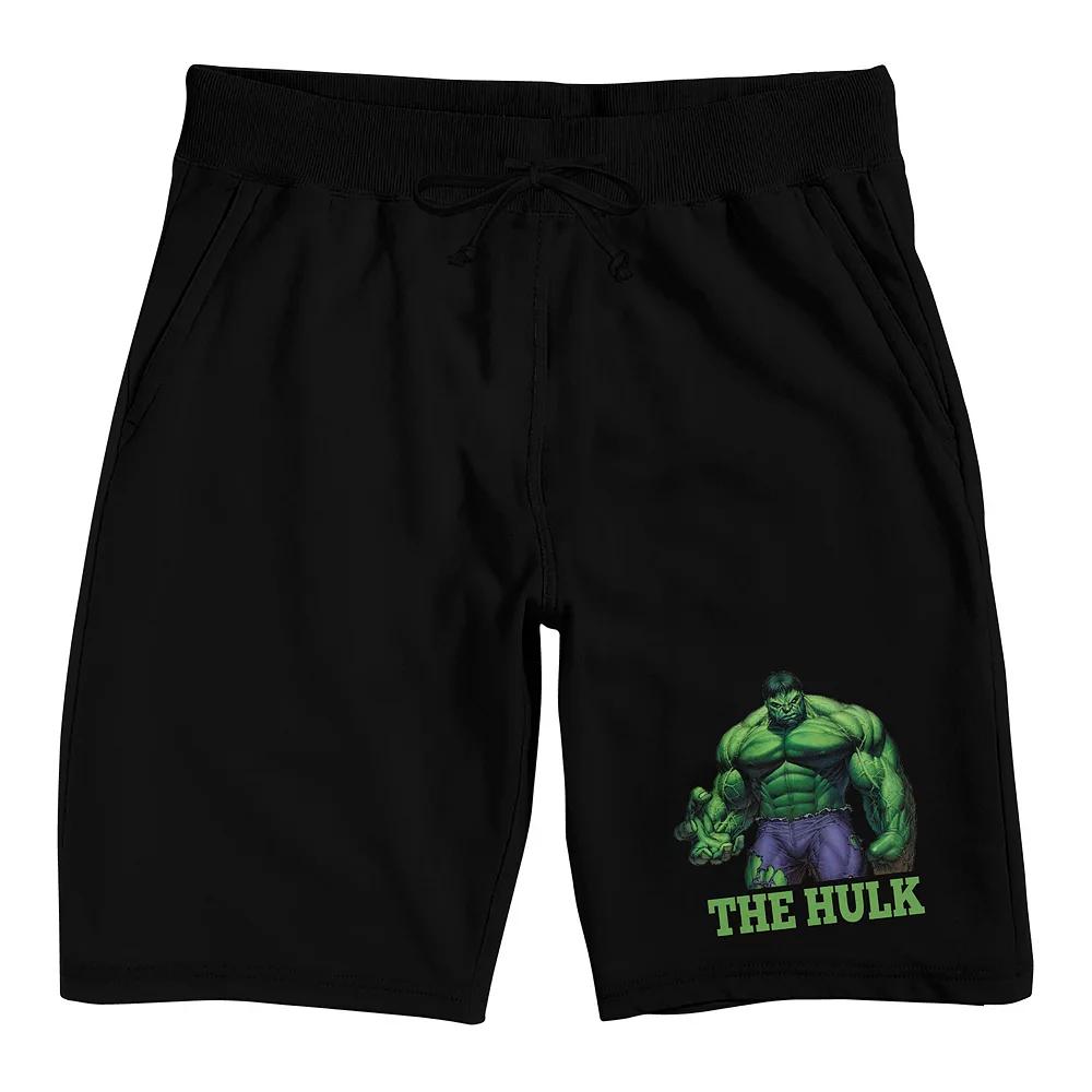 Men's Marvel Universe The Hulk Pajama Shorts,  Product Image