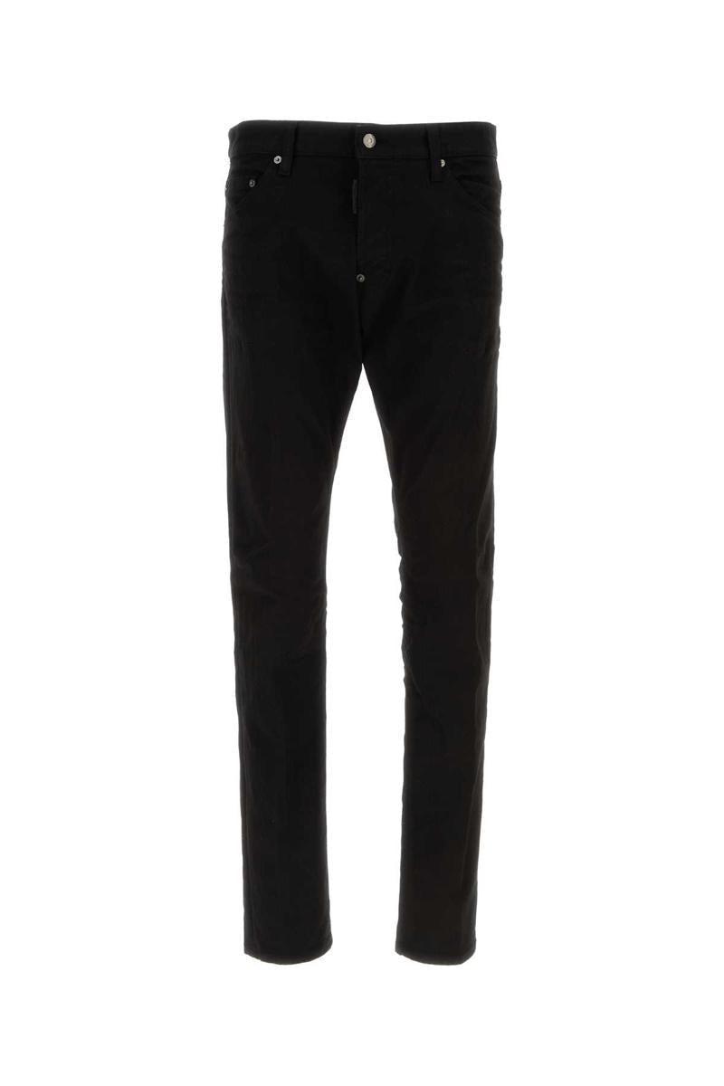 DSQUARED2 Cool Guy Mid-rise Skinny Jeans In Black Product Image