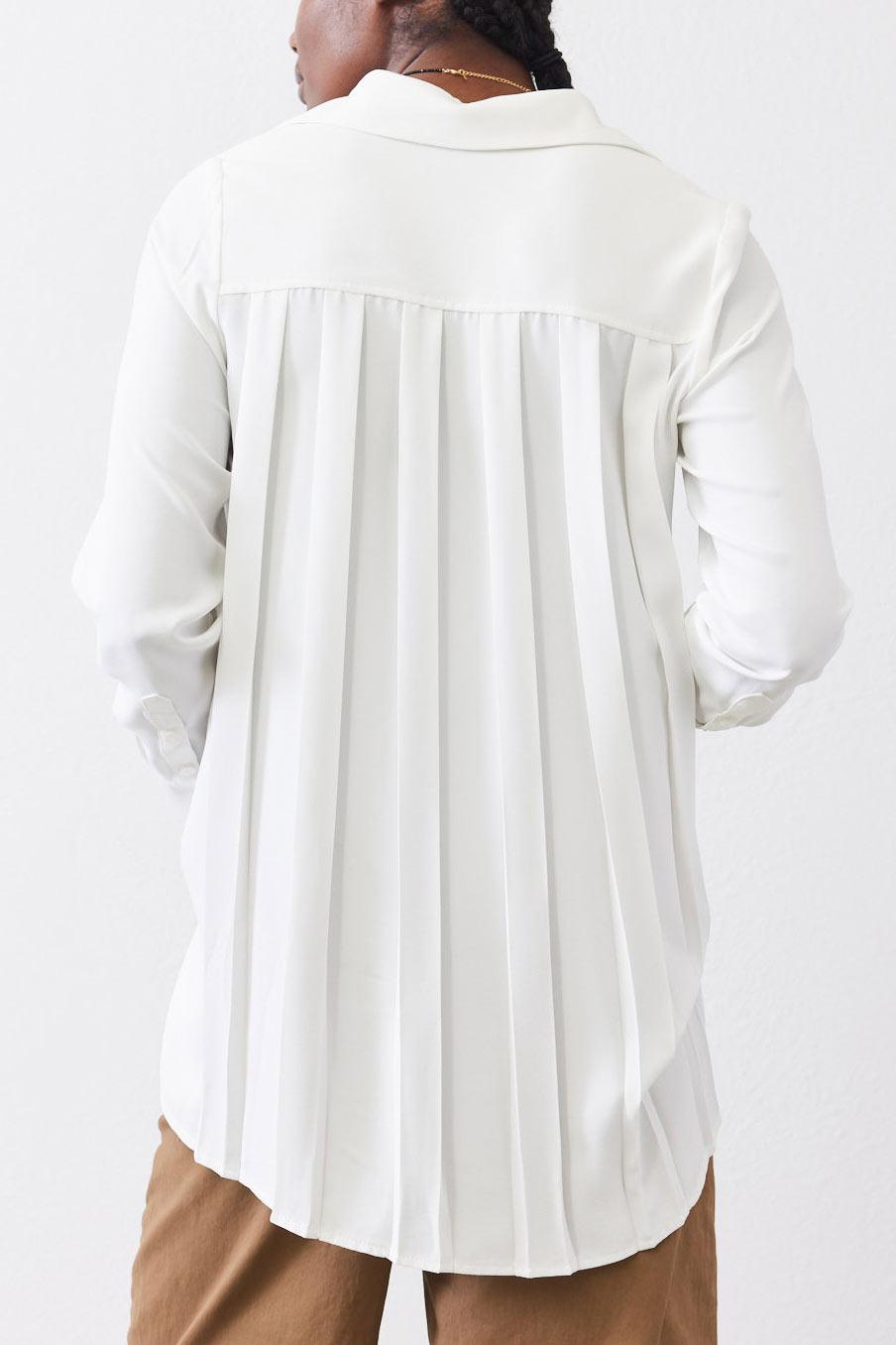 The Box Pleat Blouse Product Image