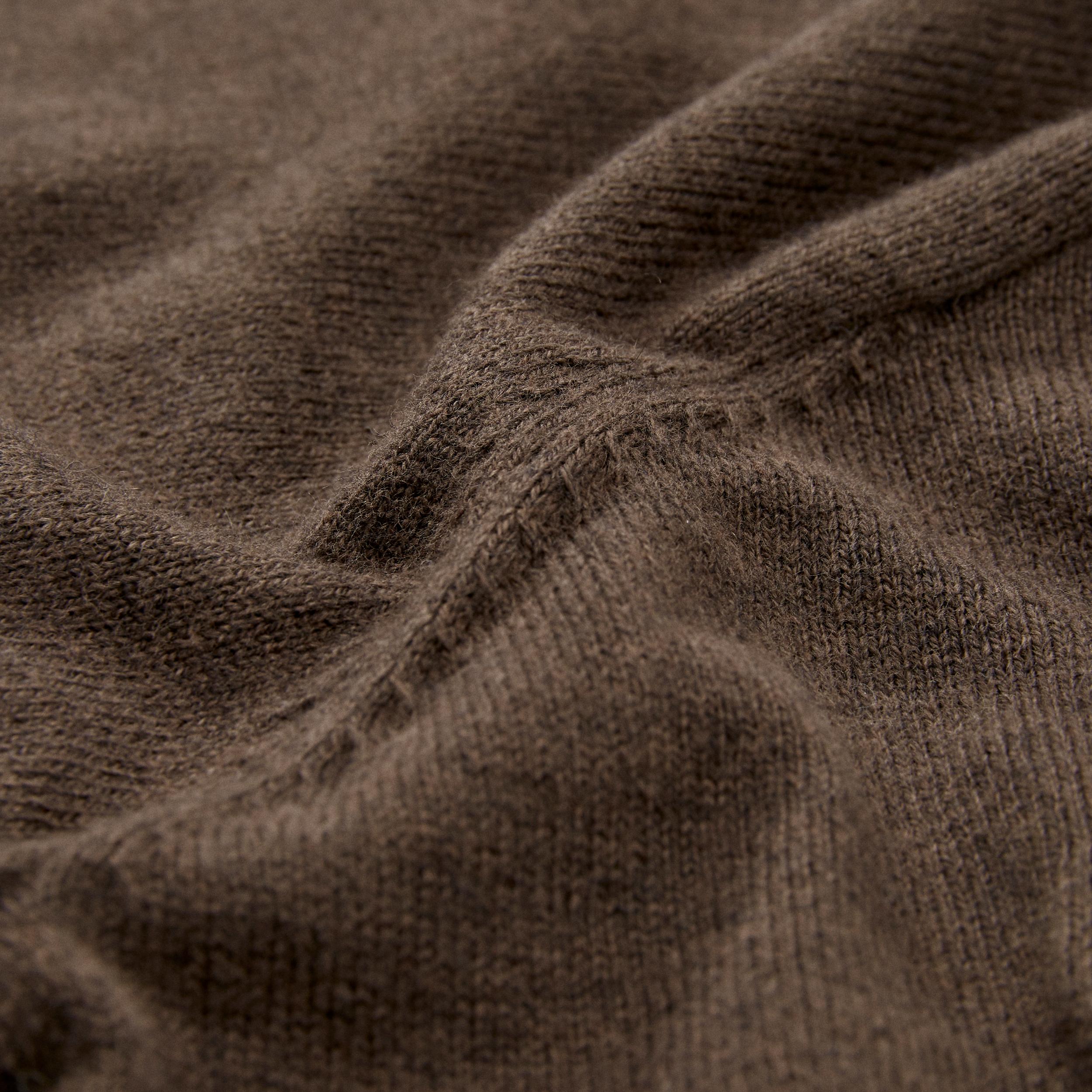 Fine Ribbed Cotton Cashmere Polo Shirt Product Image