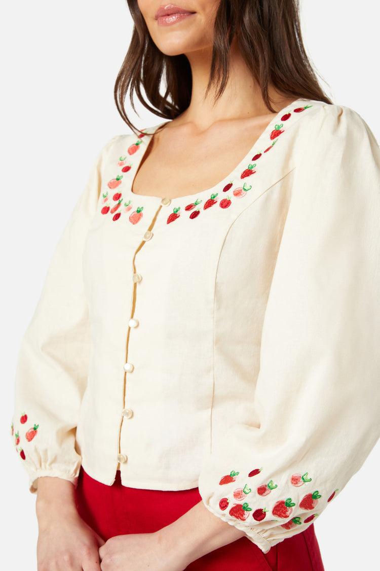 Bessie Embroidered Top Product Image