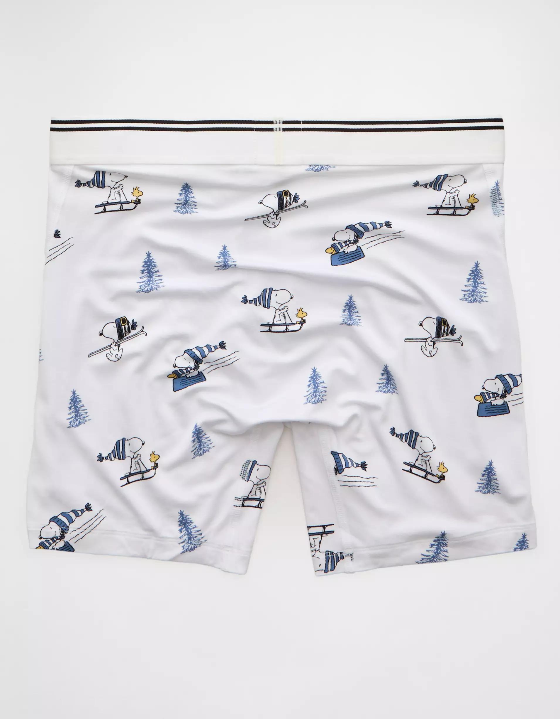 AEO Men's Snoopy Pumpkin 6" Ultra Soft Boxer Brief Product Image