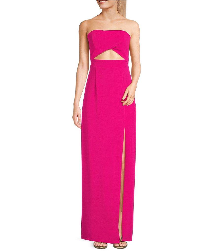 Lulus Extravagant Strapless Column Long Dress Product Image
