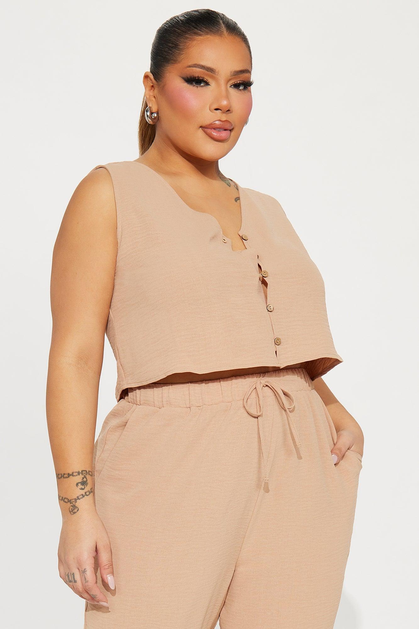 Good Memory Pant Set - Taupe Product Image