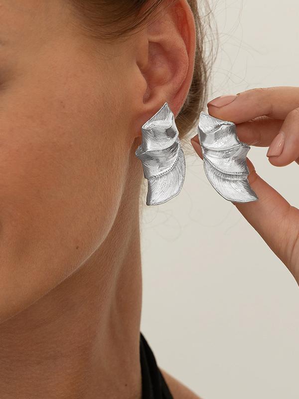 Normcore Geometric Drop Earrings Product Image