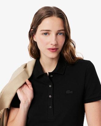 Slim Fit Stretch Piqué Polo Dress Product Image