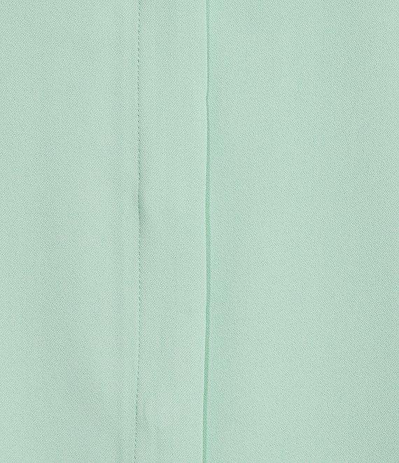 Investments Julie 3/4 Sleeve Y-Neck Button Down Blouse Product Image