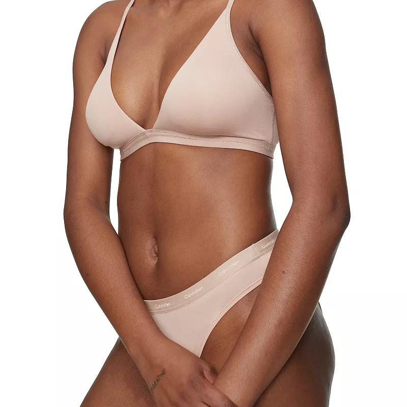 Women's Calvin Klein Form to Body Lightly Lined Bralette QF6758,  Product Image