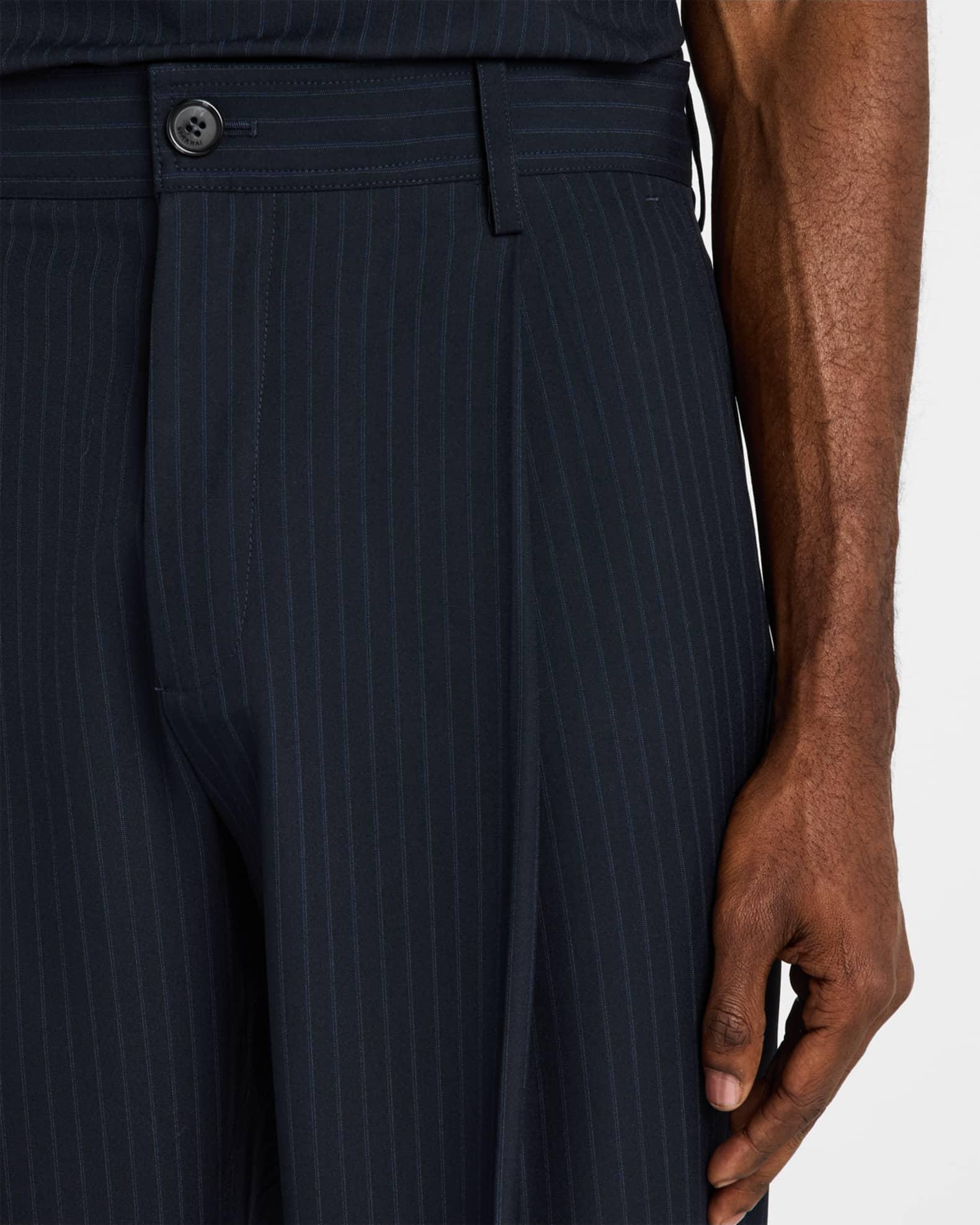 Men's Kane Relaxed Pinstripe Trousers Product Image