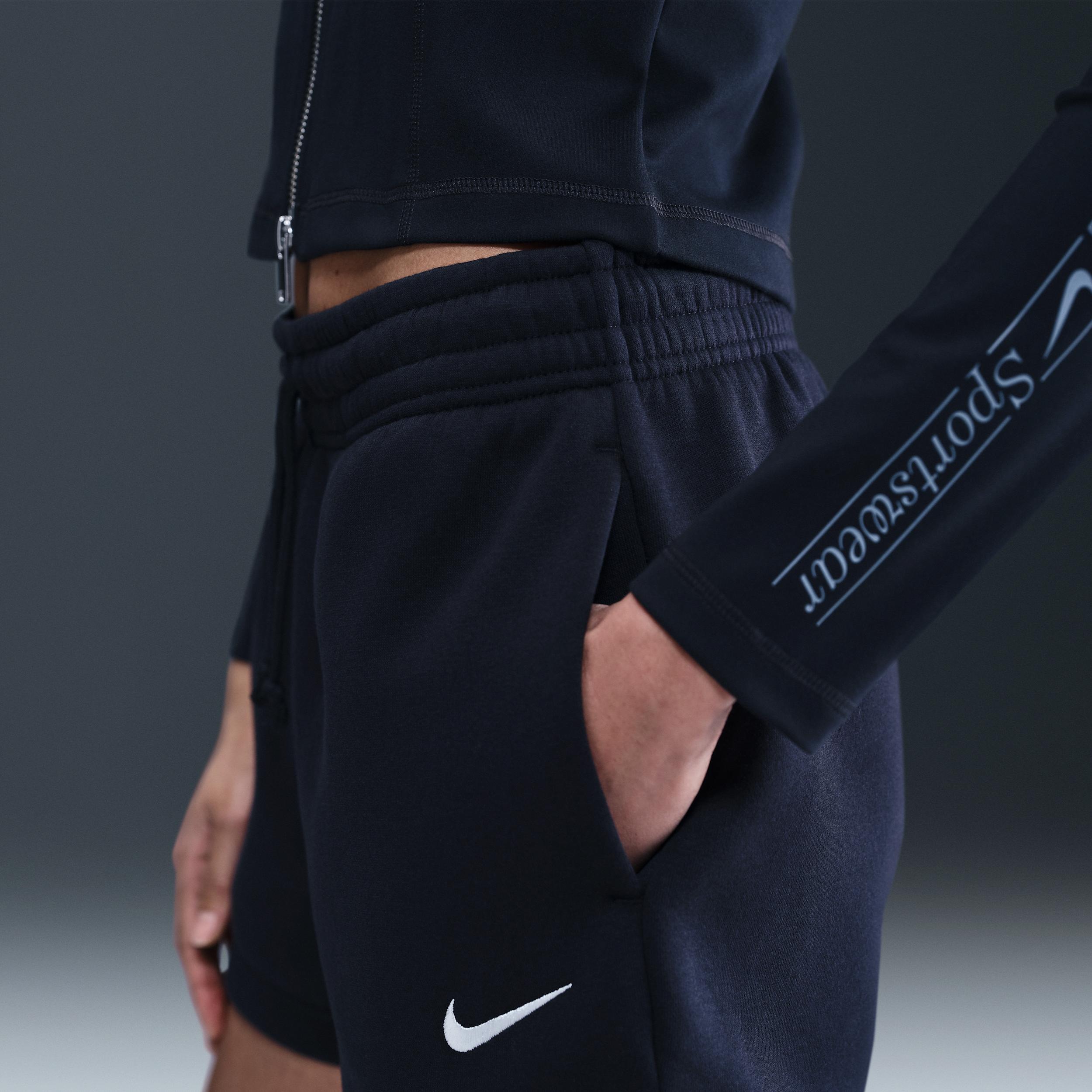 Womens Nike Sportswear Phoenix Fleece Mid-Rise 4 Shorts | IH2108-010 Product Image
