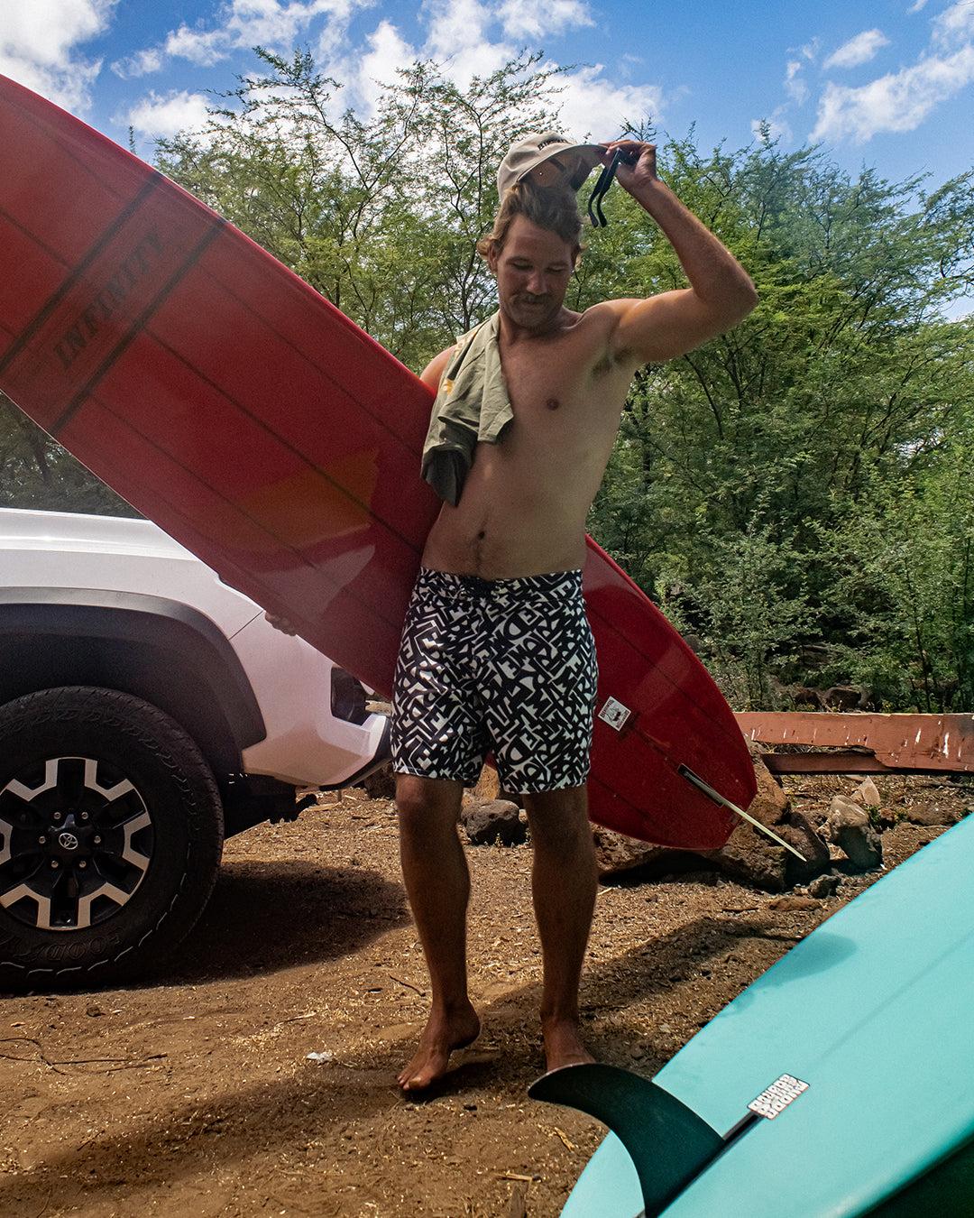 300 Boardshorts - Alphabet Soup Male Product Image