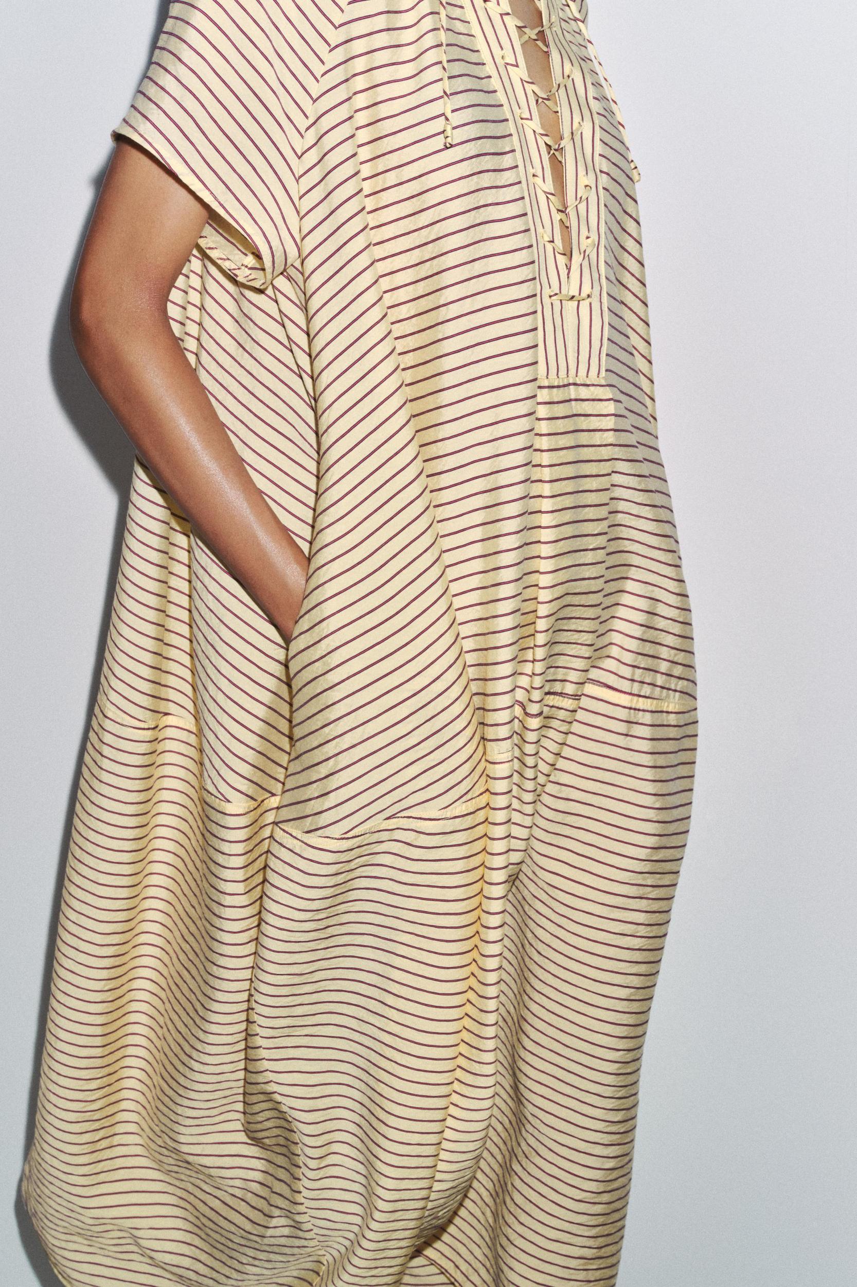 ZW COLLECTION STRIPED TUNIC DRESS Product Image