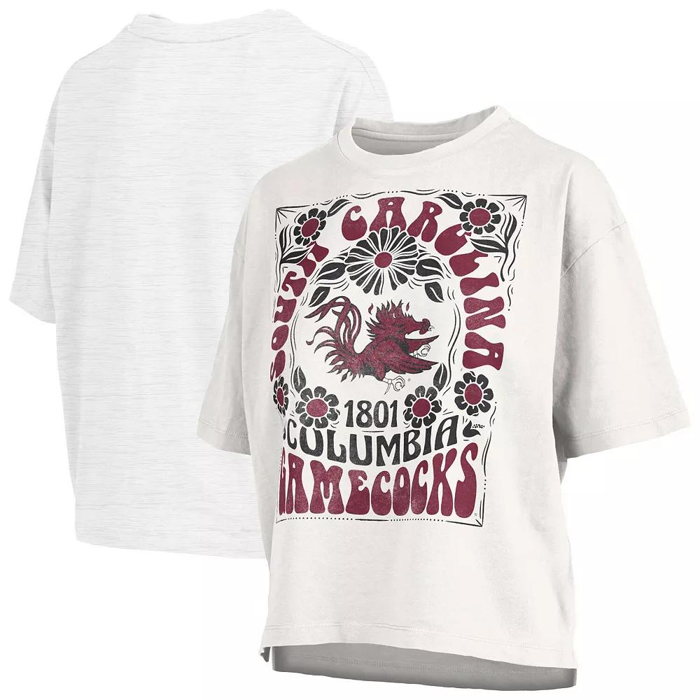Women's Pressbox White South Carolina Gamecocks Harmony Over Product Image
