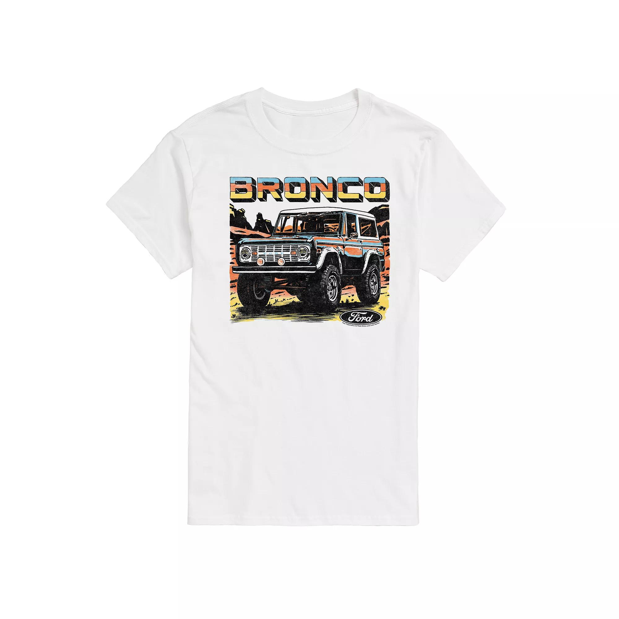 Big & Tall Ford Bronco Desert Graphic Tee, Men's,  Product Image