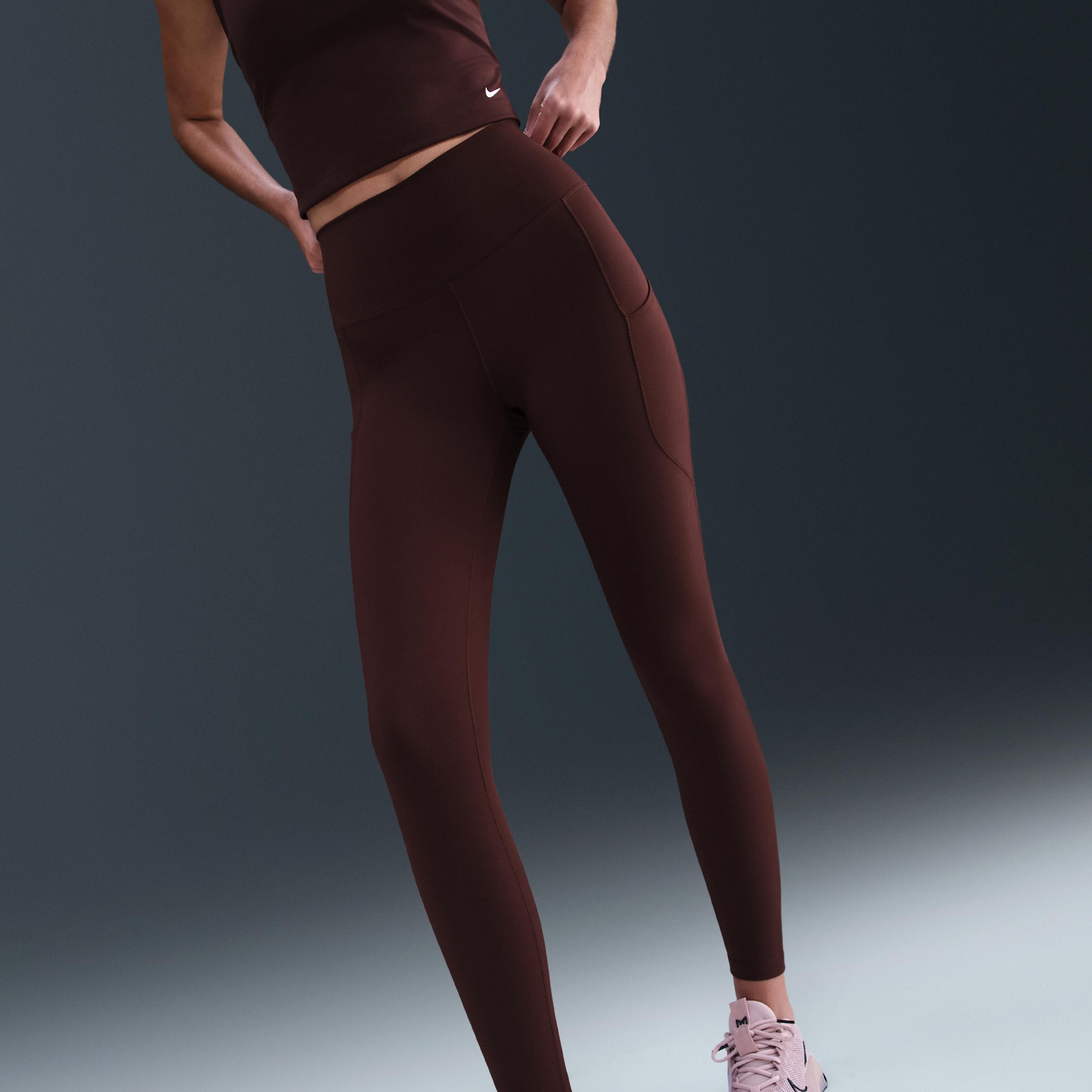 Nike Women's One High-Waisted 7/8 Leggings with Pockets Product Image