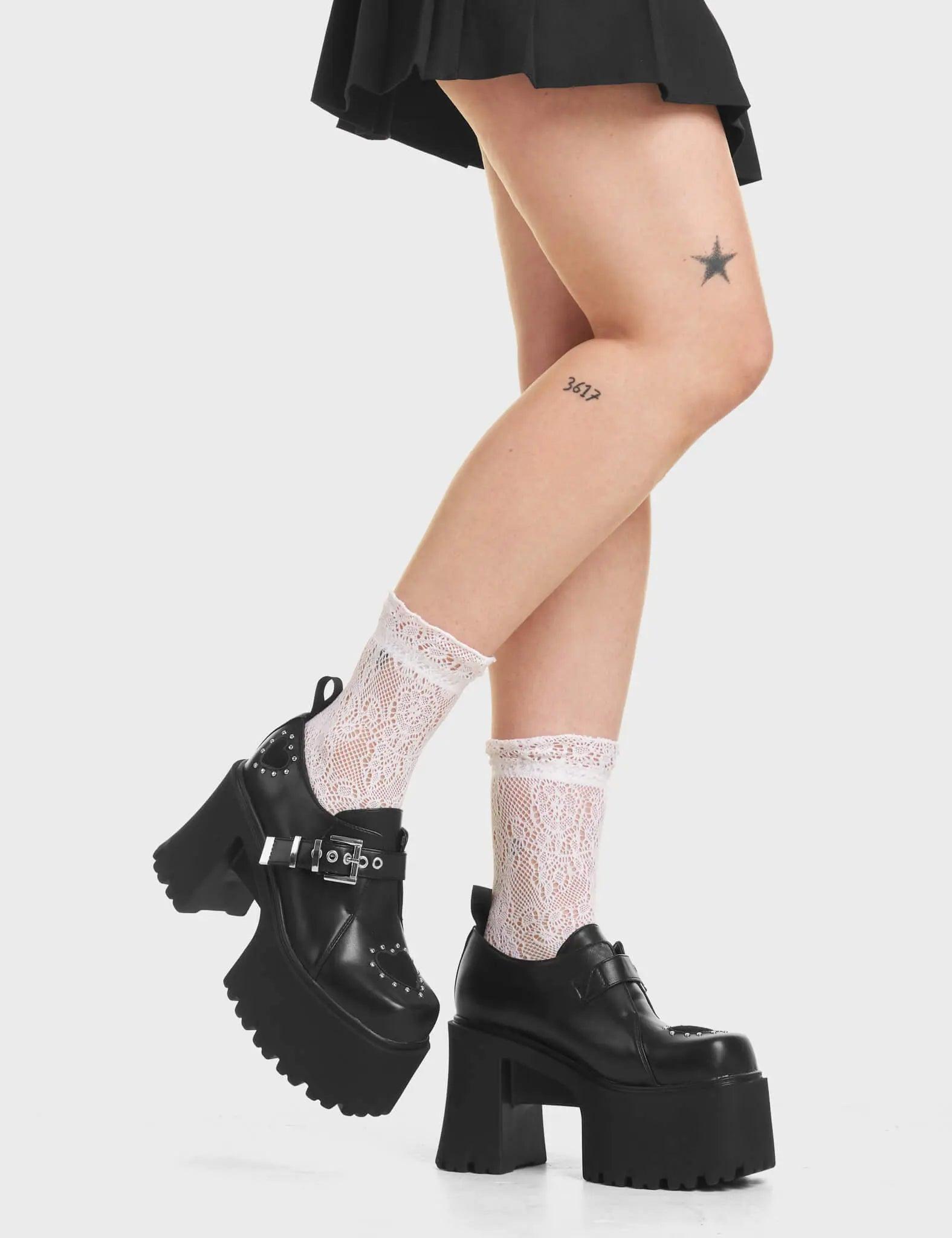 Read You Chunky Platform Shoes Product Image