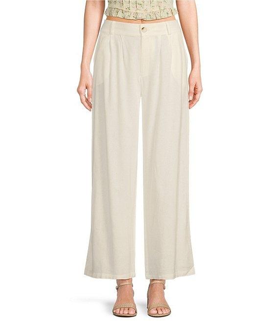 Evolutionary Solid Pleated Coordinating Pants Product Image