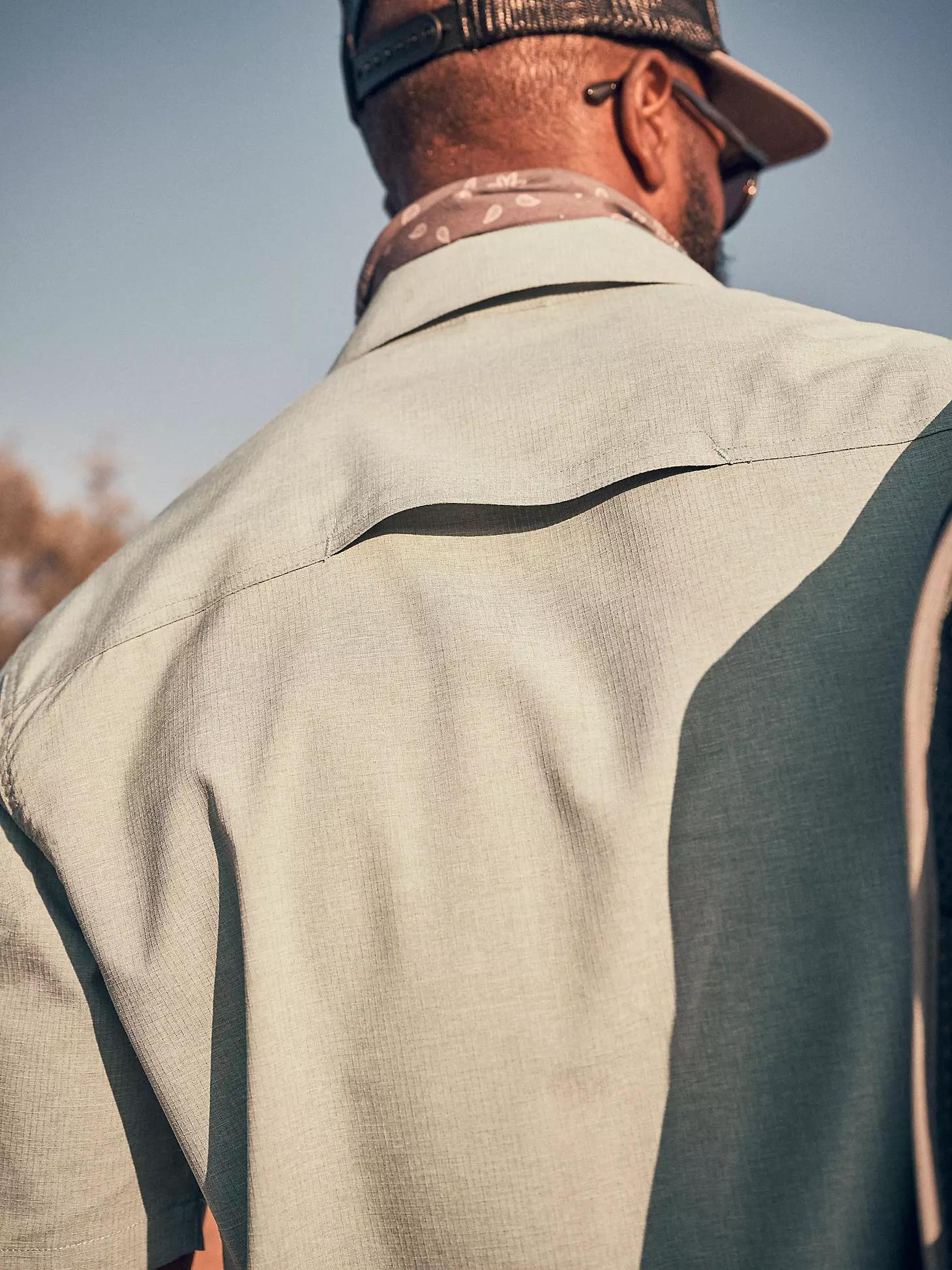 Men's Western Outdoor Shirt in Slate Product Image