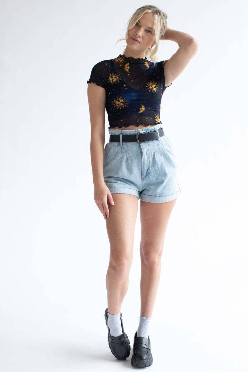 Celestial Mesh Tee Product Image
