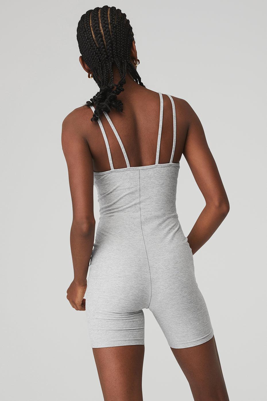 Alosoft Suns Out Onesie - Athletic Heather Grey Product Image