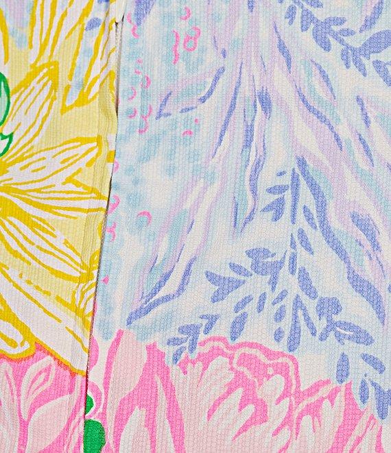 Lilly Pulitzer Multi Sun Of A Bun Print Mid Rise Ric Rac Skort Product Image